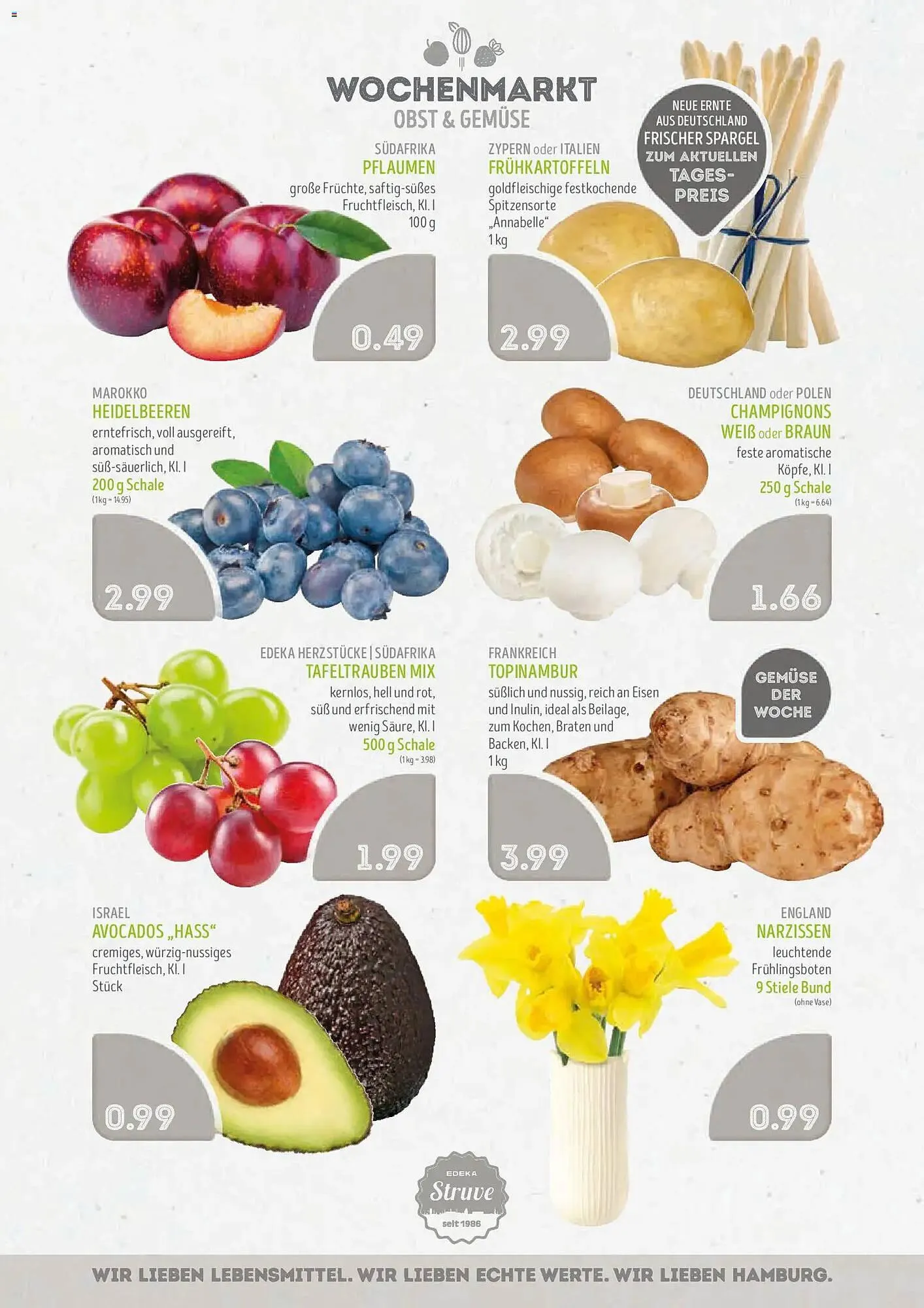 Edeka Struve Prospekt von 16. März bis 21. März 2026 - Prospekt seite 4