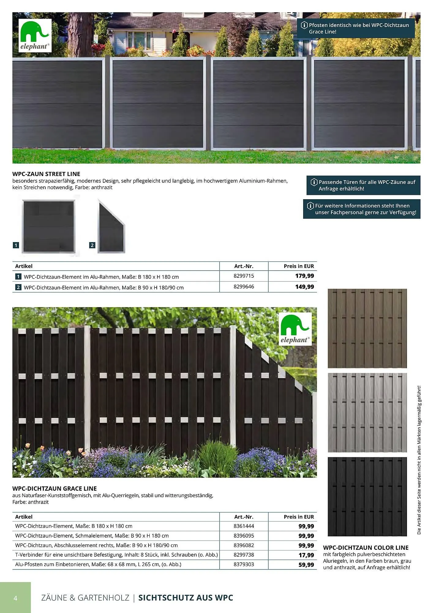 BBM Baumarkt Prospekt von 20. April bis 31. Dezember 2025 - Prospekt seite 4