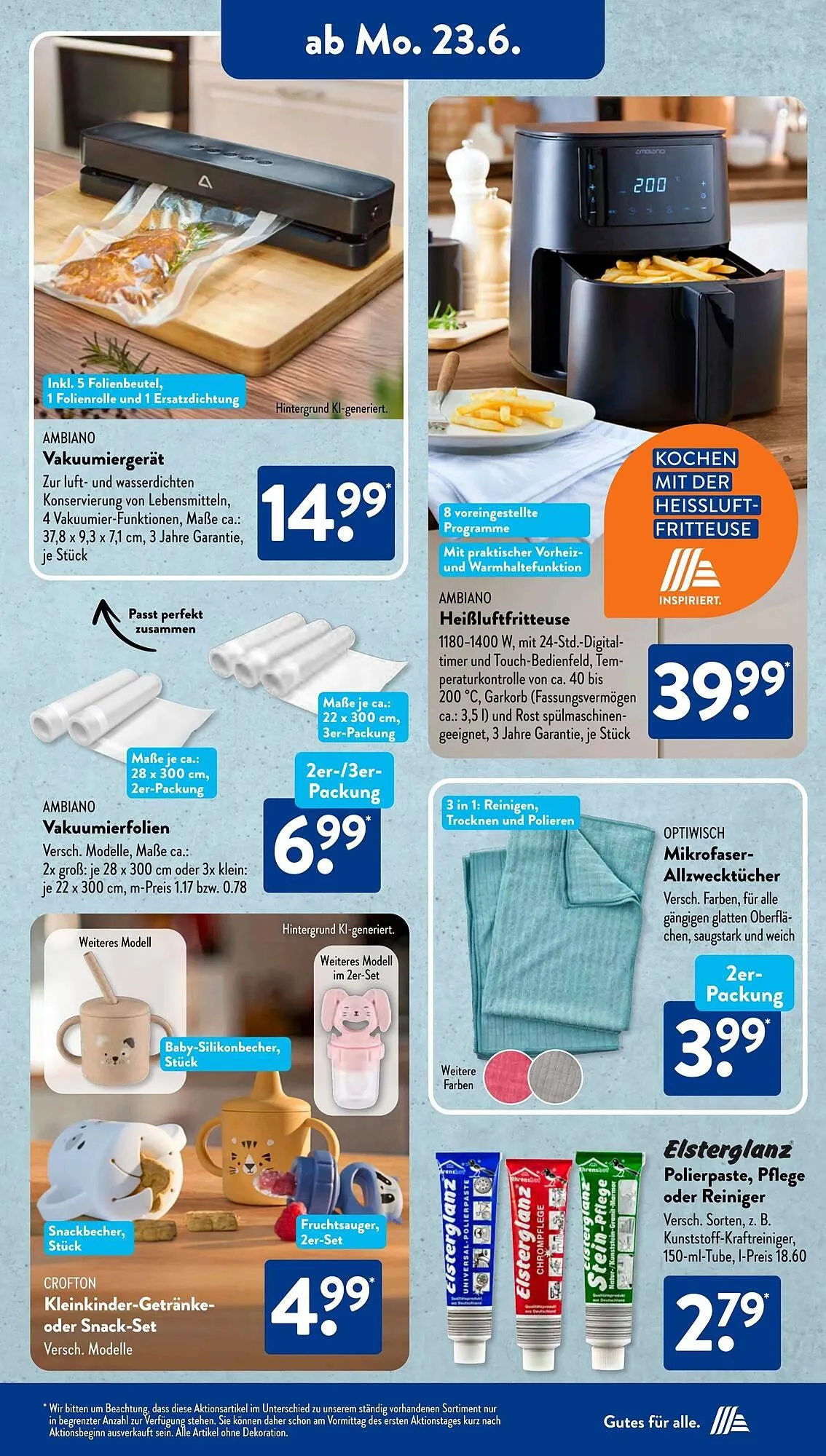 Aldi Süd Prospekt von 23. Juni bis 29. Juni 2025 - Prospekt seite 7