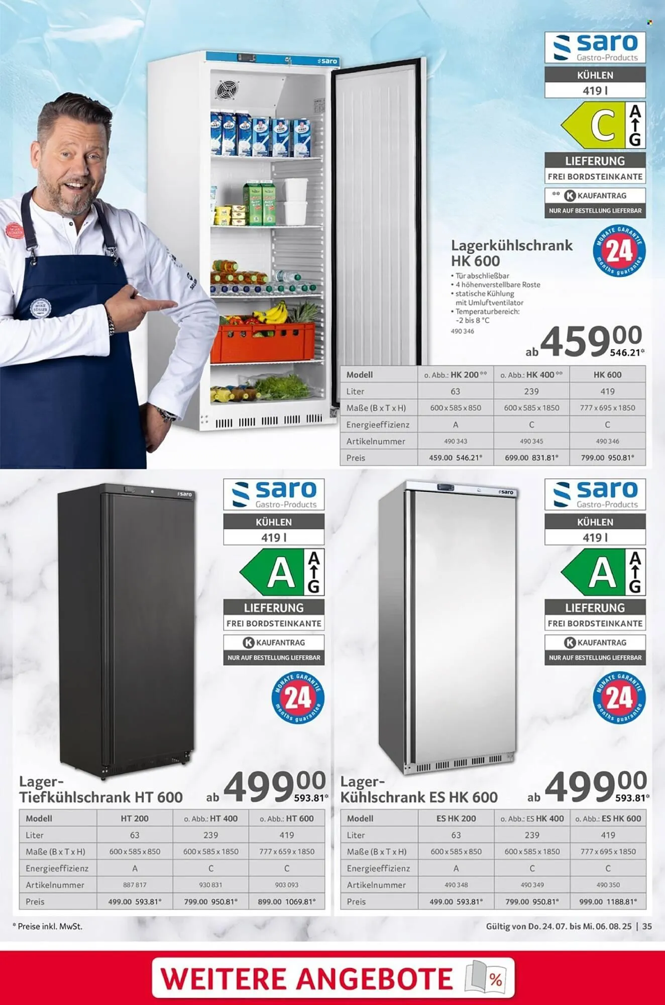 Selgros Prospekt von 24. Juli bis 6. August 2025 - Prospekt seite 35