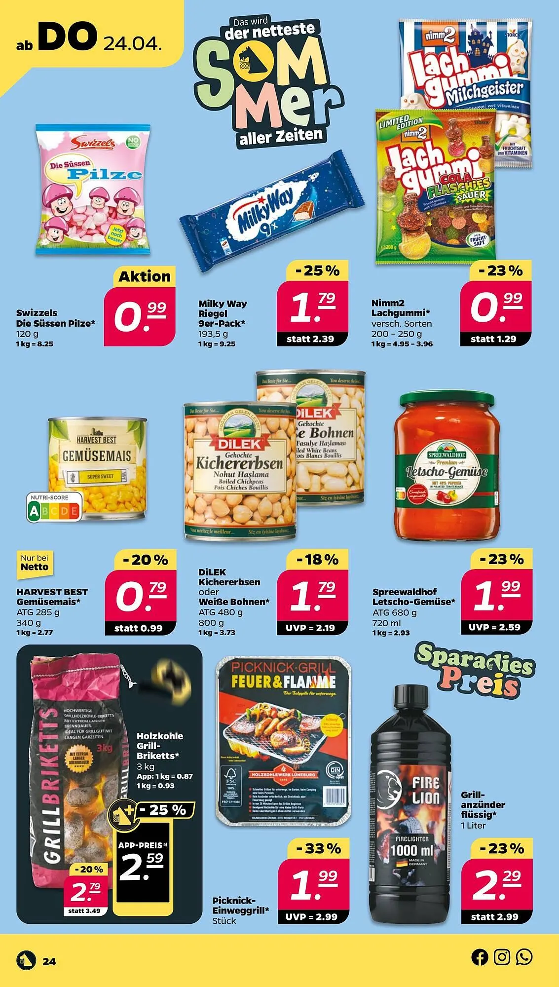 NETTO Prospekt von 21. April bis 26. April 2025 - Prospekt seite 24