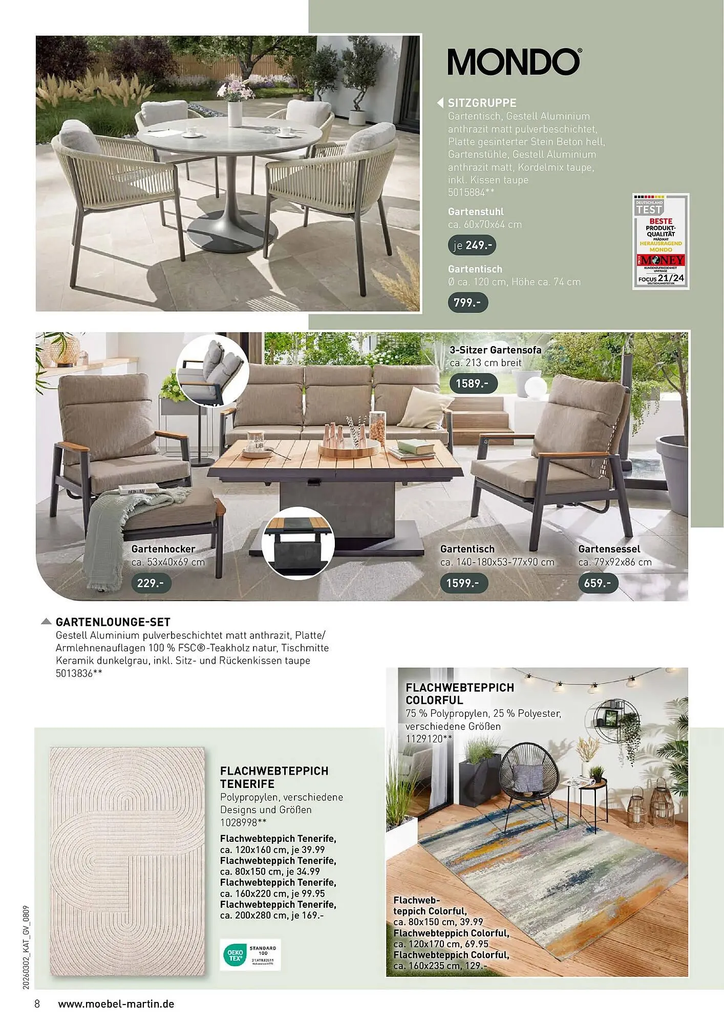 Möbel Martin Prospekt von 1. März bis 30. Juni 2026 - Prospekt seite 8