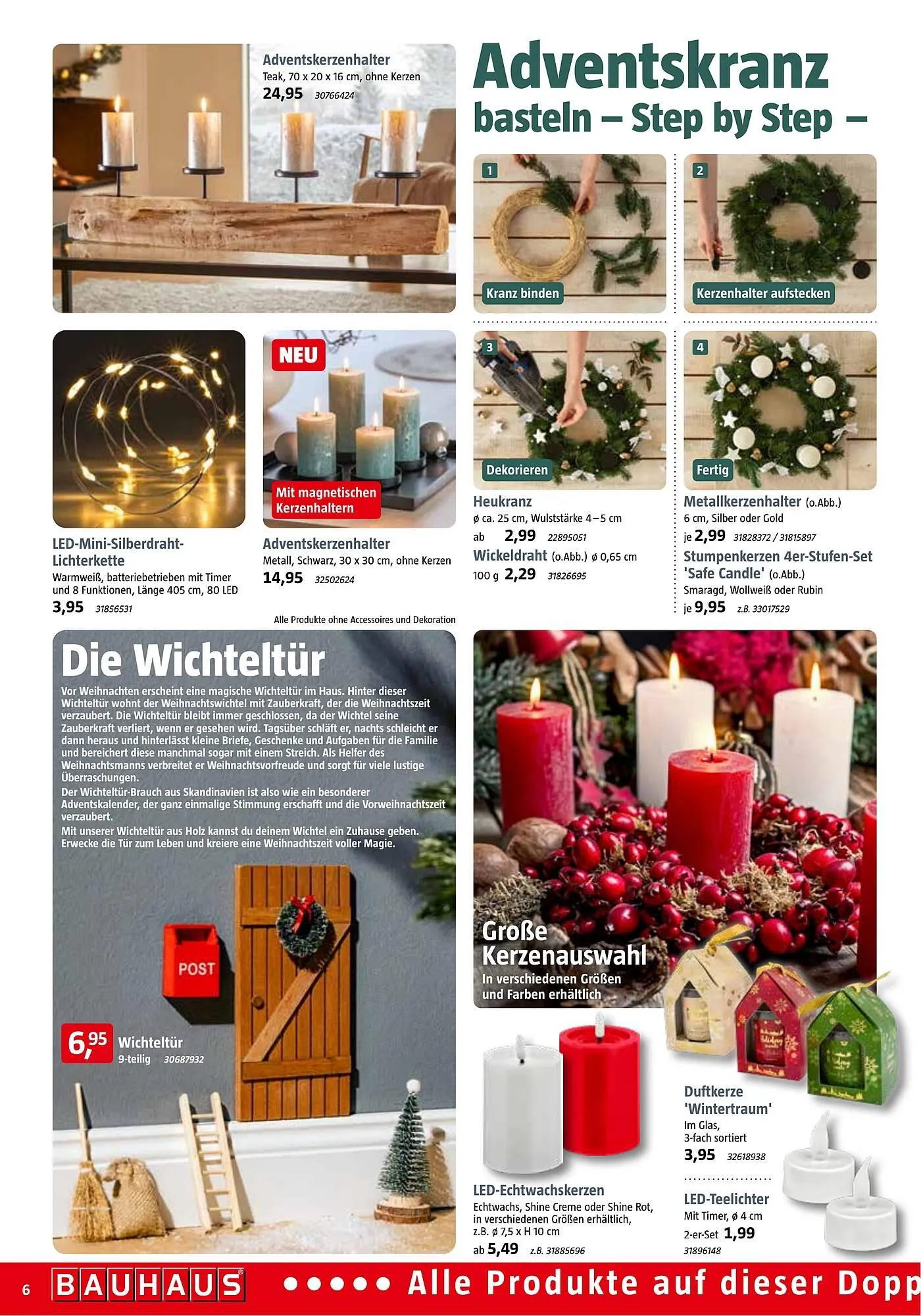 Bauhaus Prospekt von 1. November bis 29. November 2025 - Prospekt seite 6