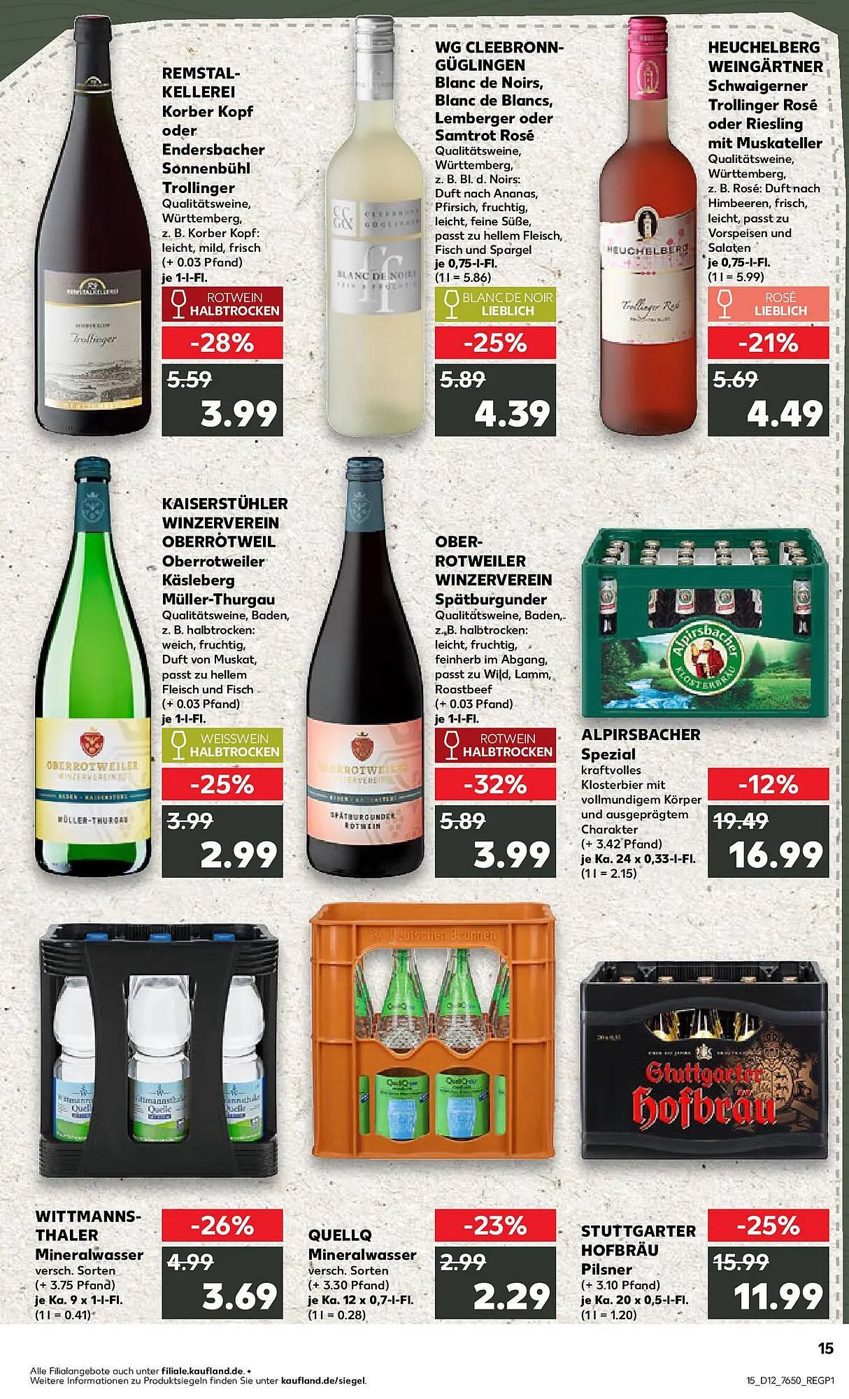 Kaufland Prospekt von 19. März bis 26. März 2025 - Prospekt seite 15