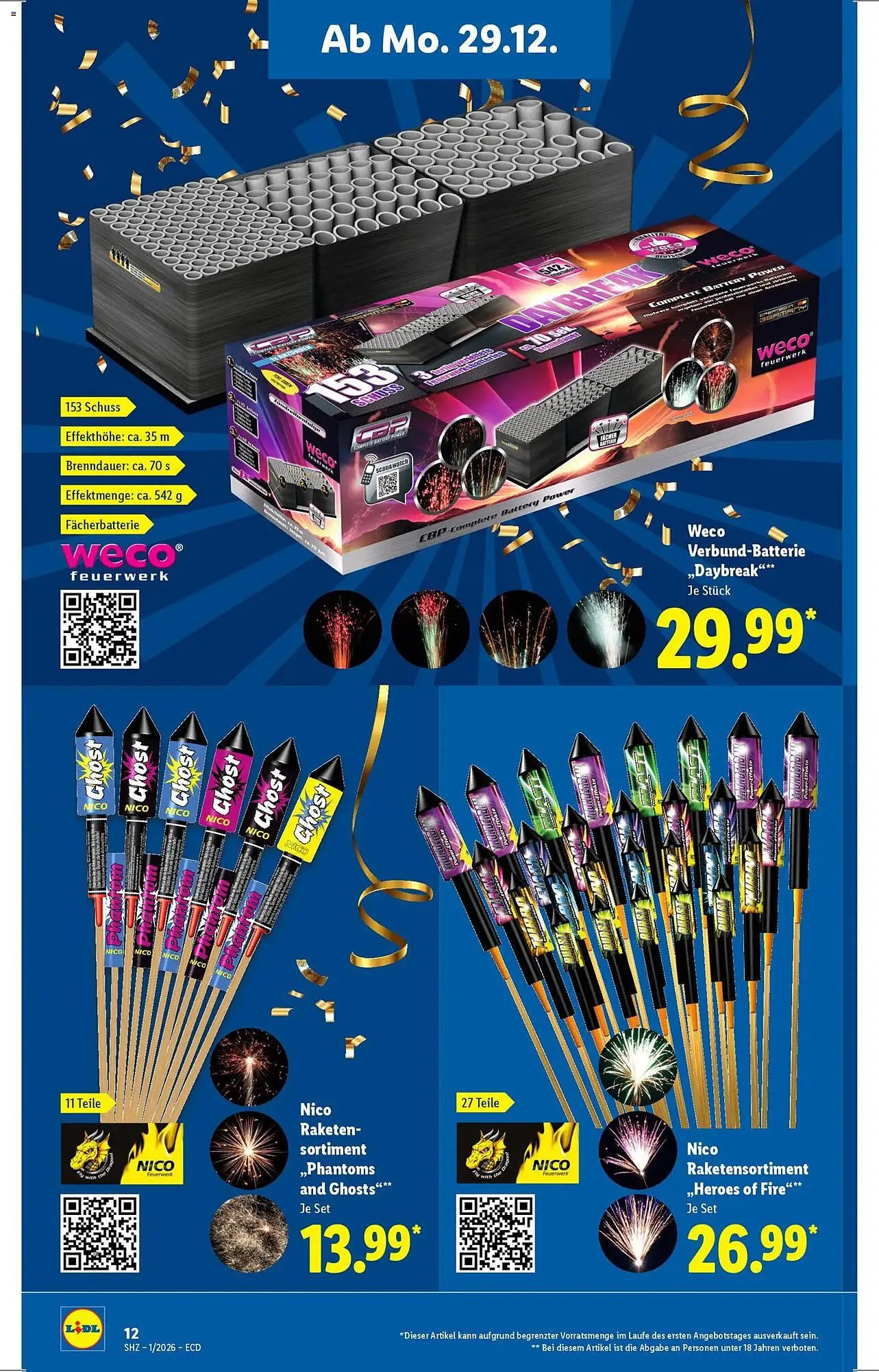 Lidl Prospekt von 29. Dezember bis 31. Dezember 2025 - Prospekt seite 12