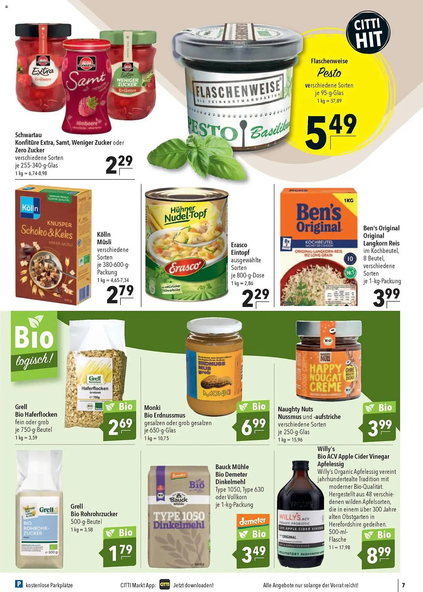 CITTI Markt Prospekt von 4. März bis 10. März 2026 - Prospekt seite 7