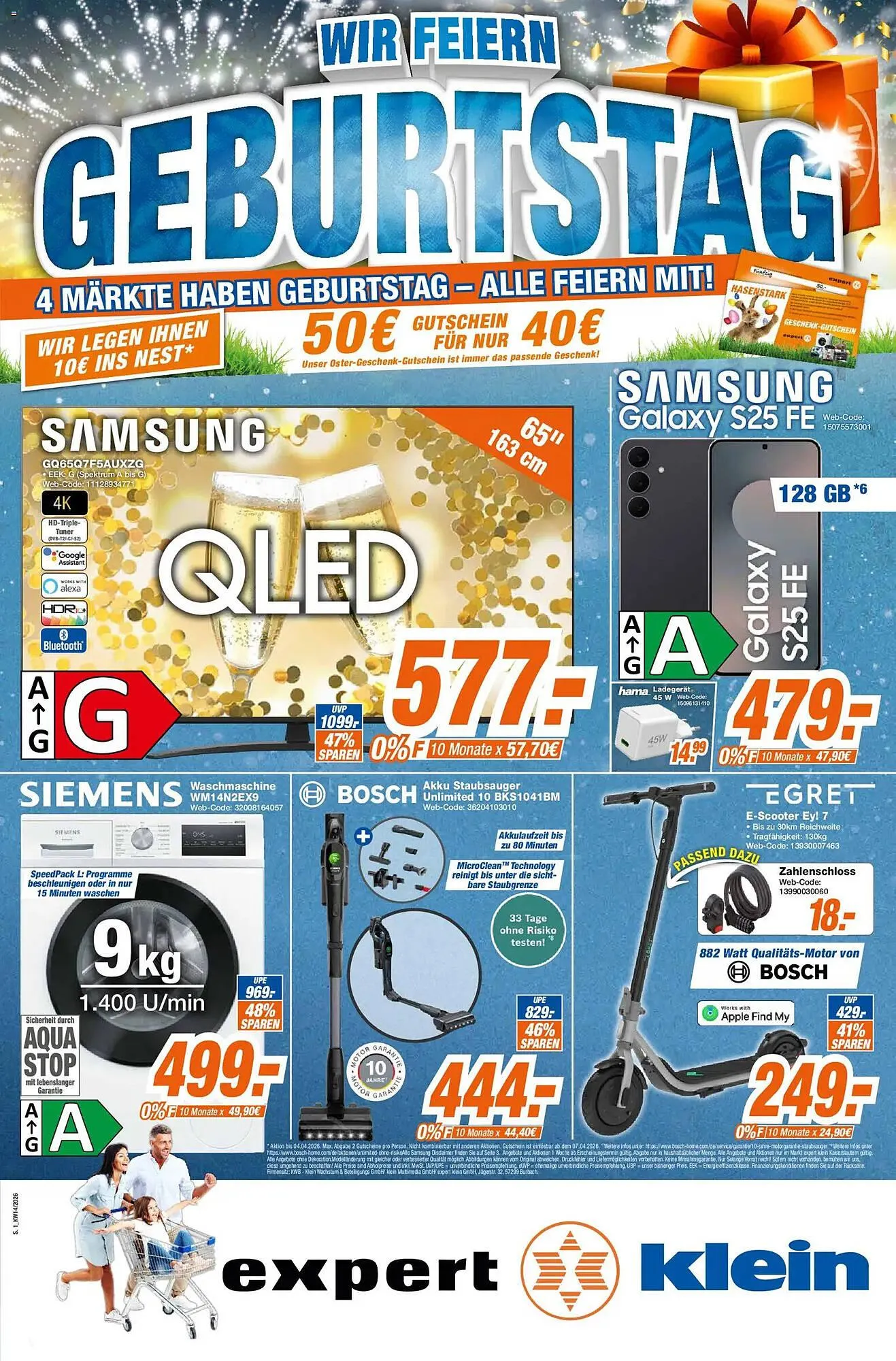 Expert Prospekt von 30. März bis 4. April 2026 - Prospekt seite 1