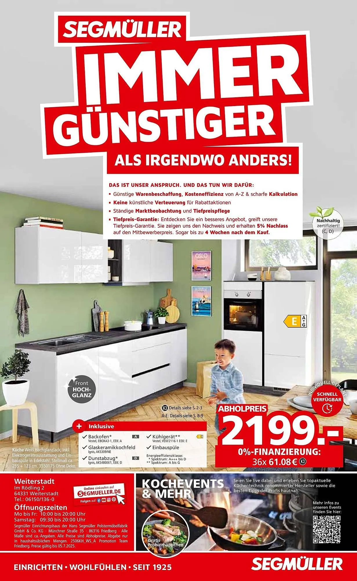 Segmüller Prospekt von 17. Mai bis 5. Juli 2025 - Prospekt seite 38