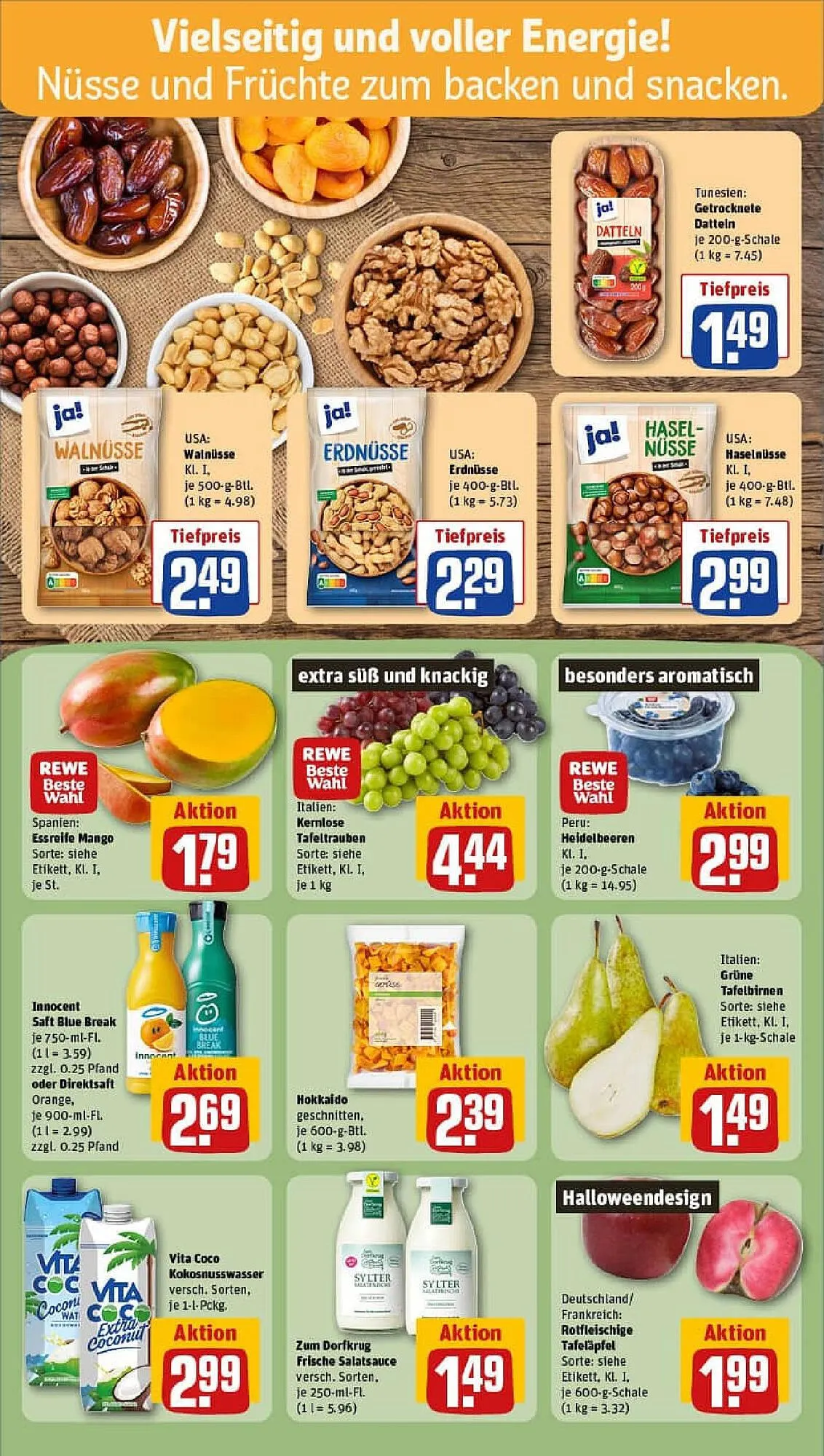 REWE Prospekt von 26. Oktober bis 2. November 2025 - Prospekt seite 8