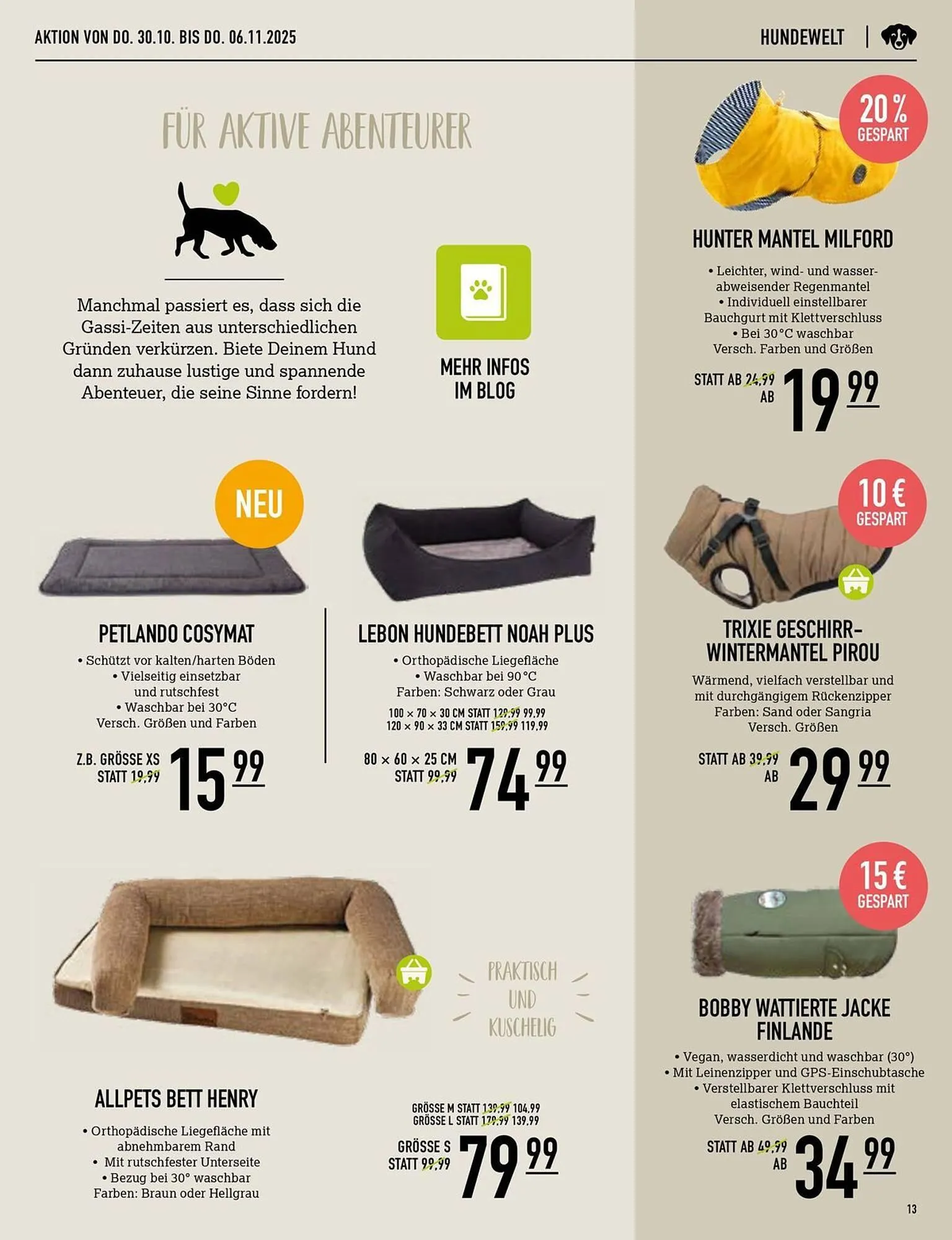 Kölle Zoo Prospekt von 24. Oktober bis 6. November 2025 - Prospekt seite 13