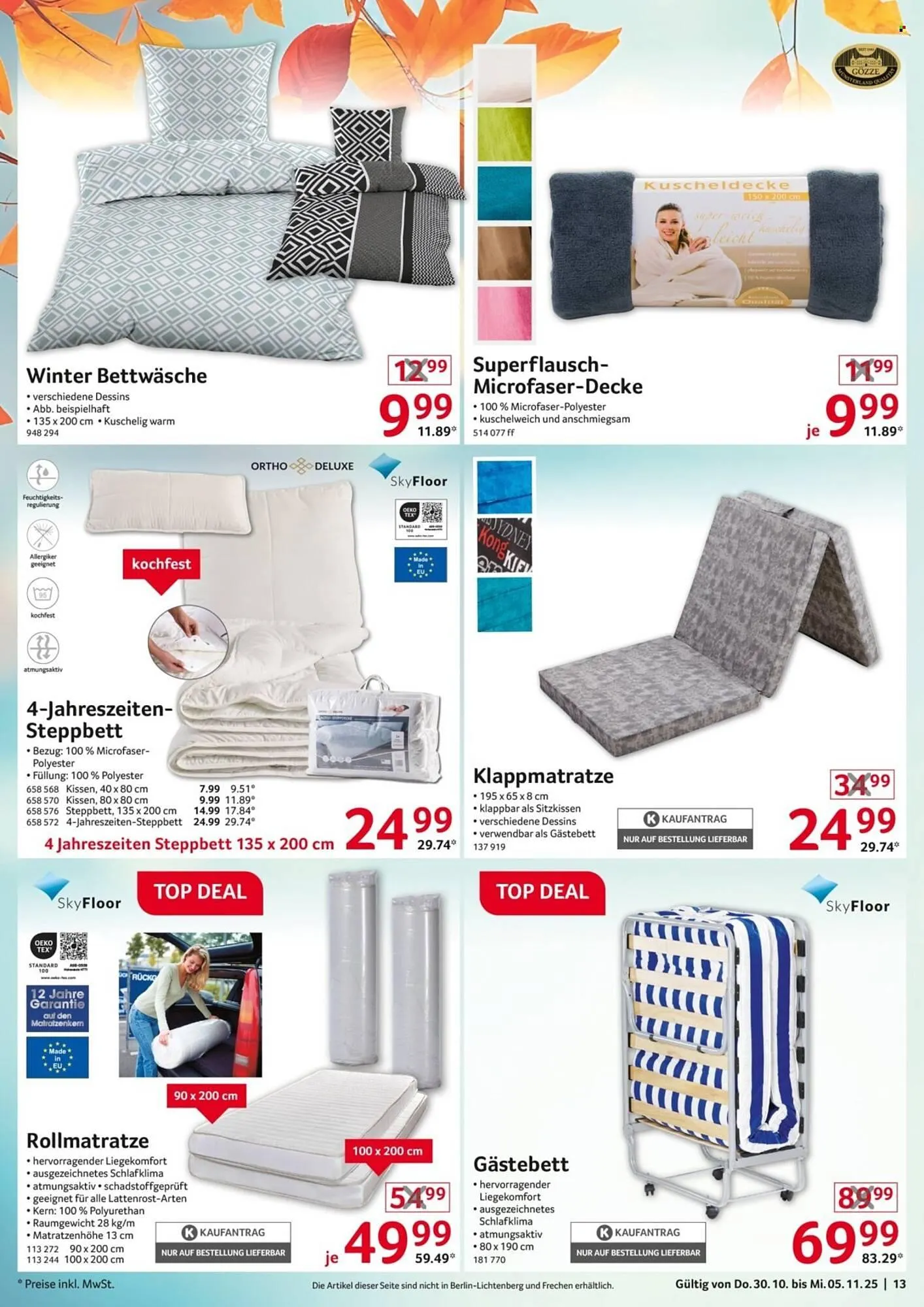 Selgros Prospekt von 30. Oktober bis 5. November 2025 - Prospekt seite 13