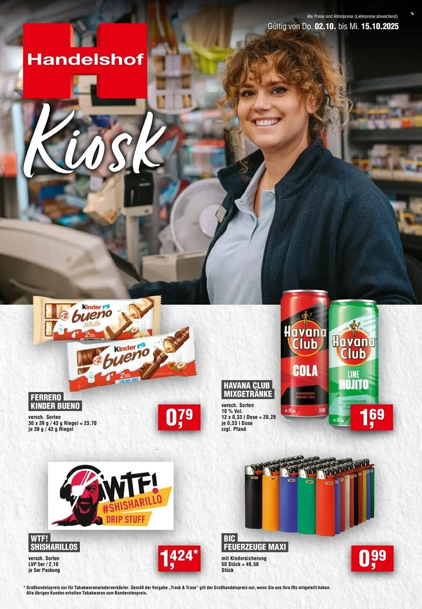 Handelshof Prospekt von 2. Oktober bis 15. Oktober 2025 - Prospekt seite 1