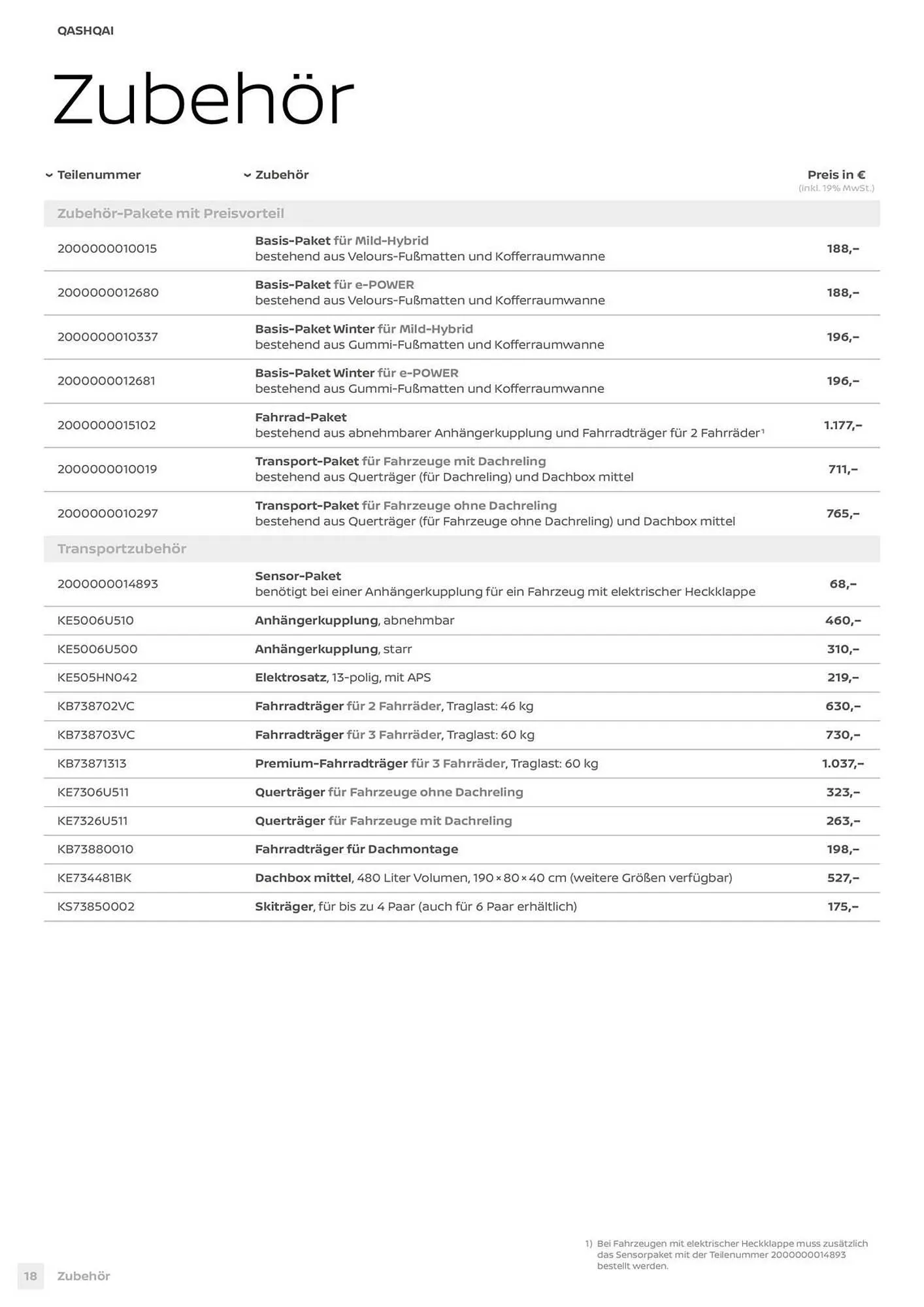 Nissan Prospekt von 3. April bis 30. März 2027 - Prospekt seite 18
