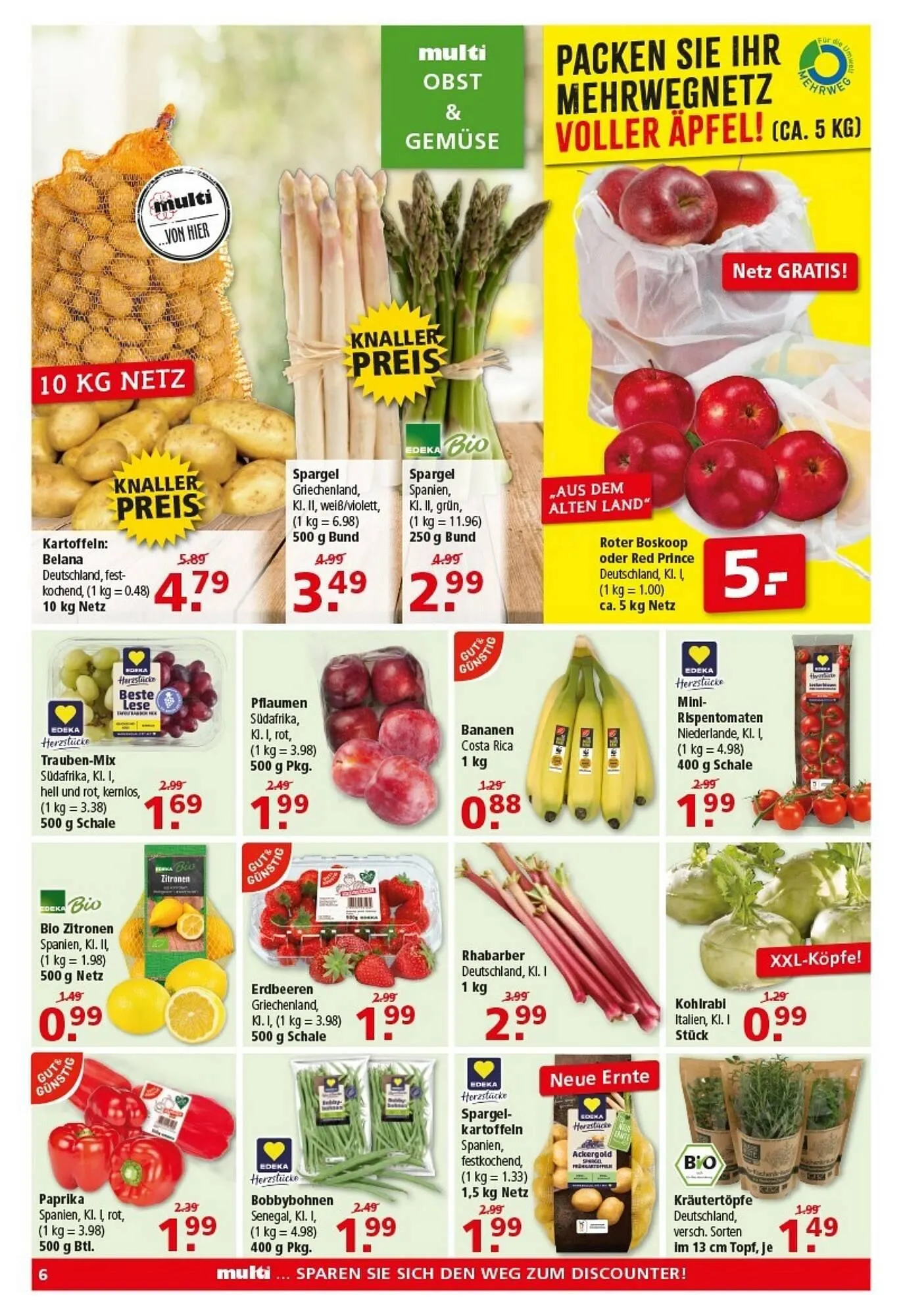 Multi Markt Prospekt von 30. März bis 4. April 2026 - Prospekt seite 6