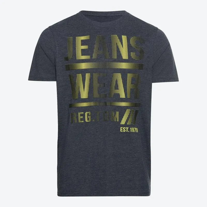 Herren-T-Shirt mit Rundhalsausschnitt