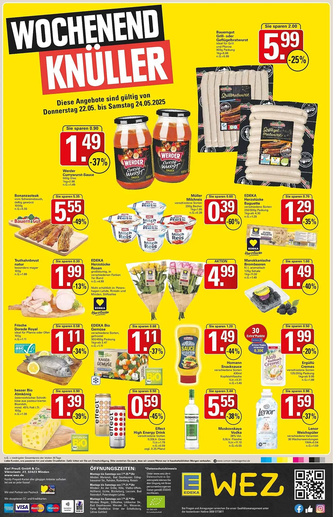 WEZ Prospekt von 19. Mai bis 24. Mai 2025 - Prospekt seite 18