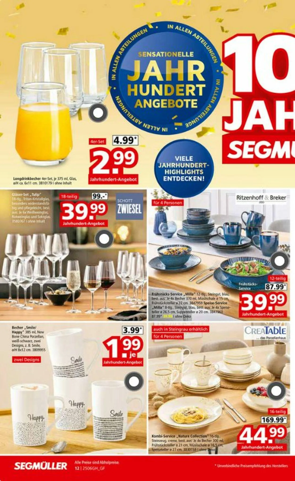 SEGMÜLLER von 7. Juni bis 28. Juni 2025 - Prospekt seite 20