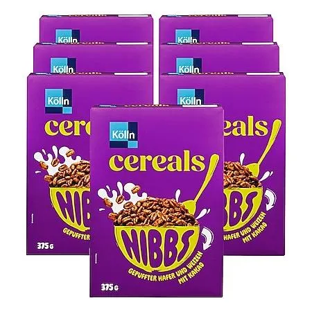 Kölln Kakao Nibbs 375 g, 7er Pack