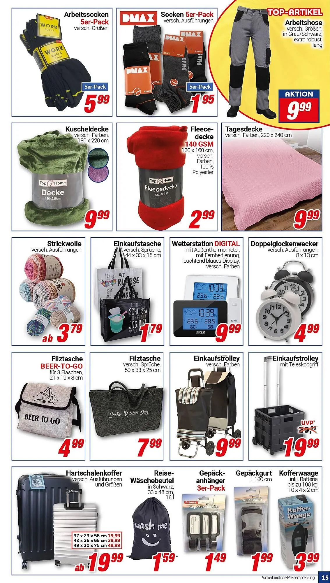 CENTERSHOP Prospekt von 9. März bis 14. März 2026 - Prospekt seite 15