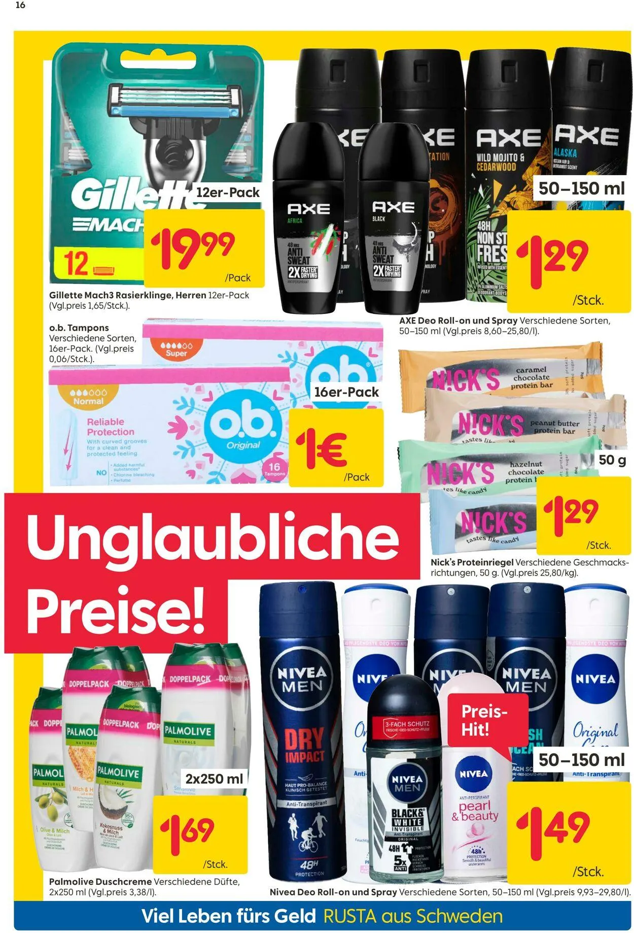 Rusta Aktueller Prospekt von 24. April bis 8. Mai 2025 - Prospekt seite 16