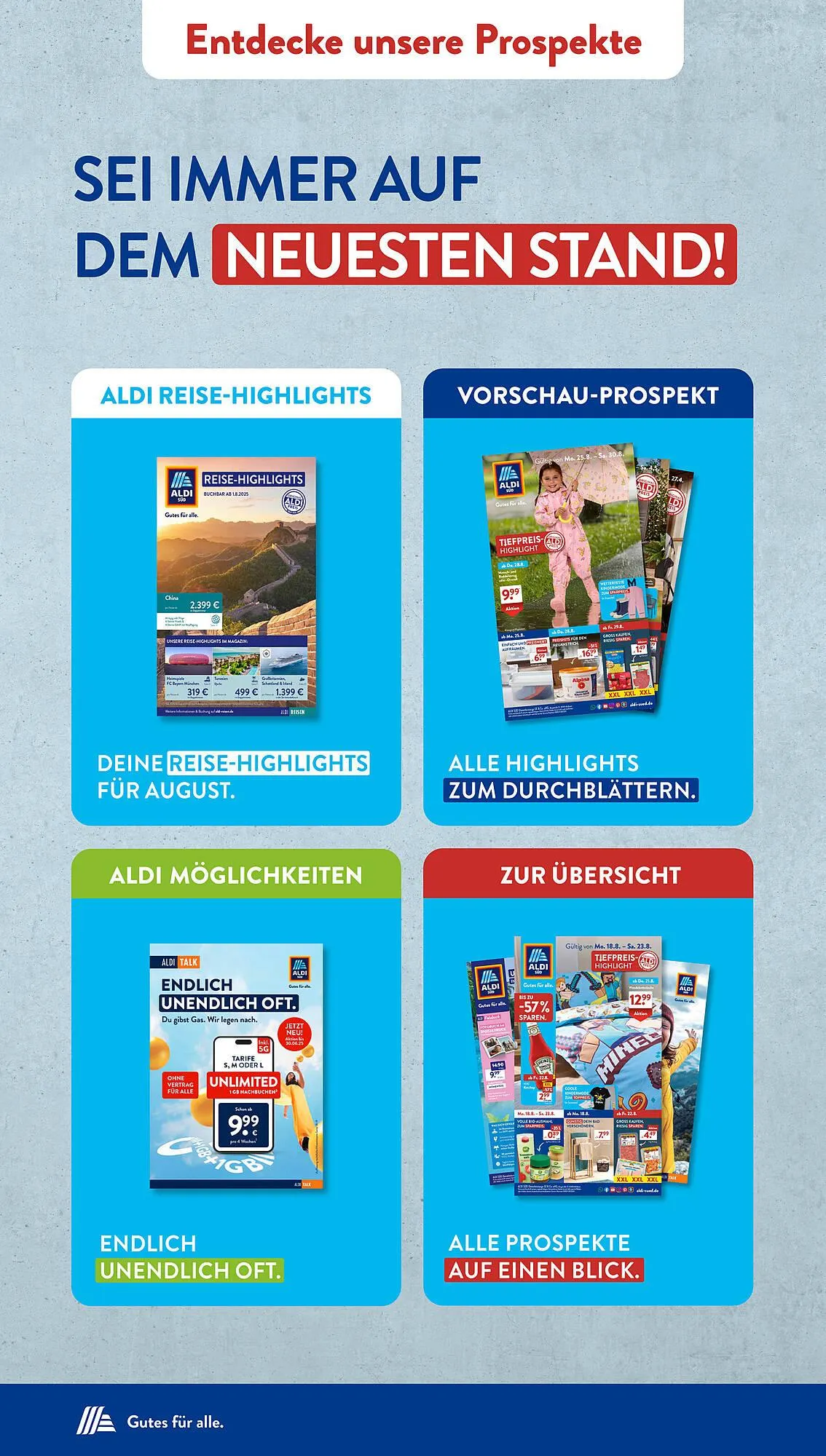 Aldi Süd Prospekt von 11. August bis 16. August 2025 - Prospekt seite 43