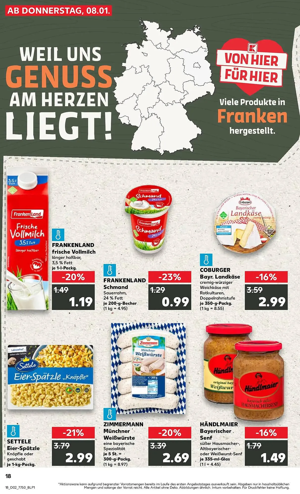 Kaufland Prospekt von 11. Januar bis 14. Januar 2026 - Prospekt seite 18