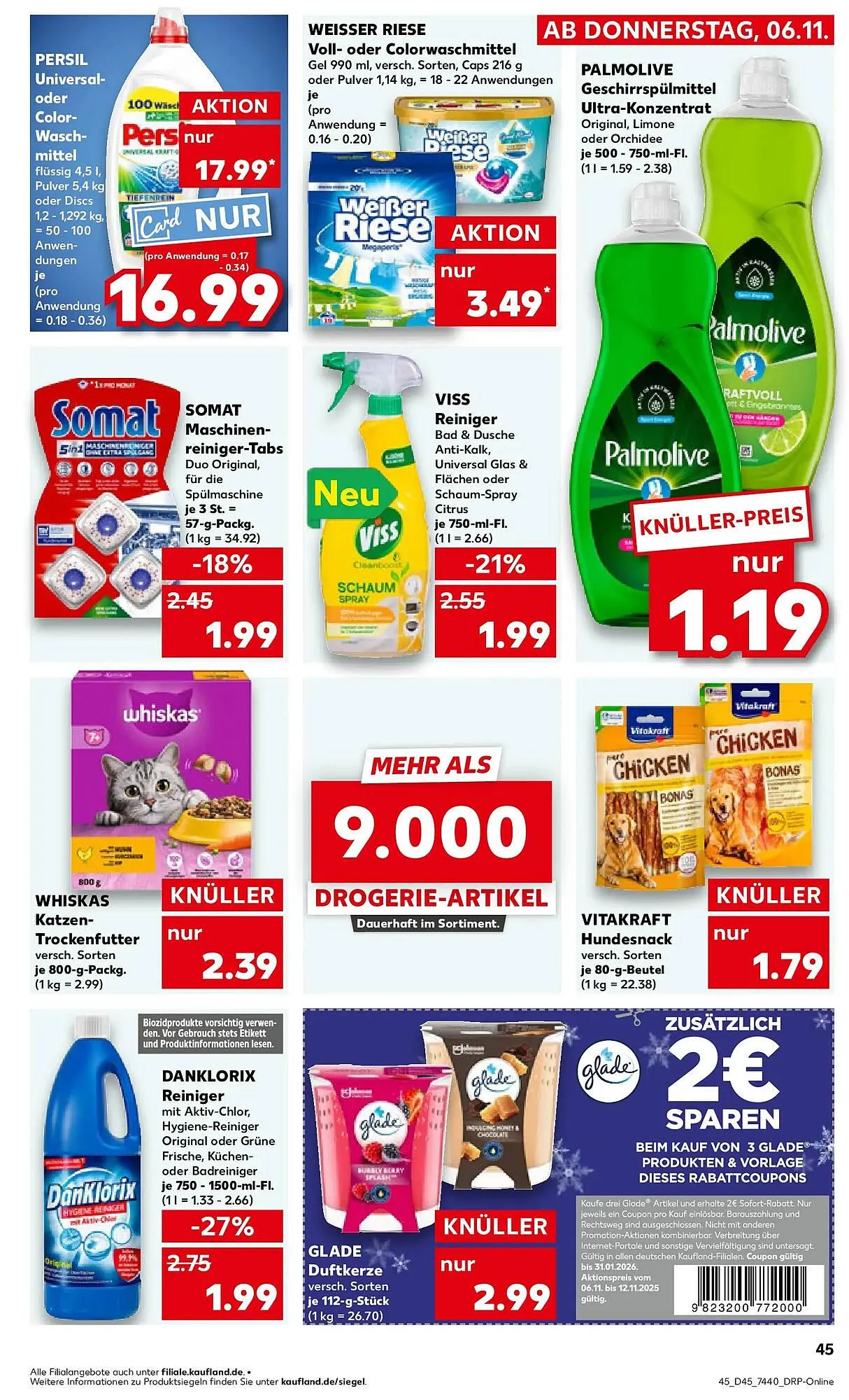 Kaufland Prospekt von 9. November bis 12. November 2025 - Prospekt seite 45