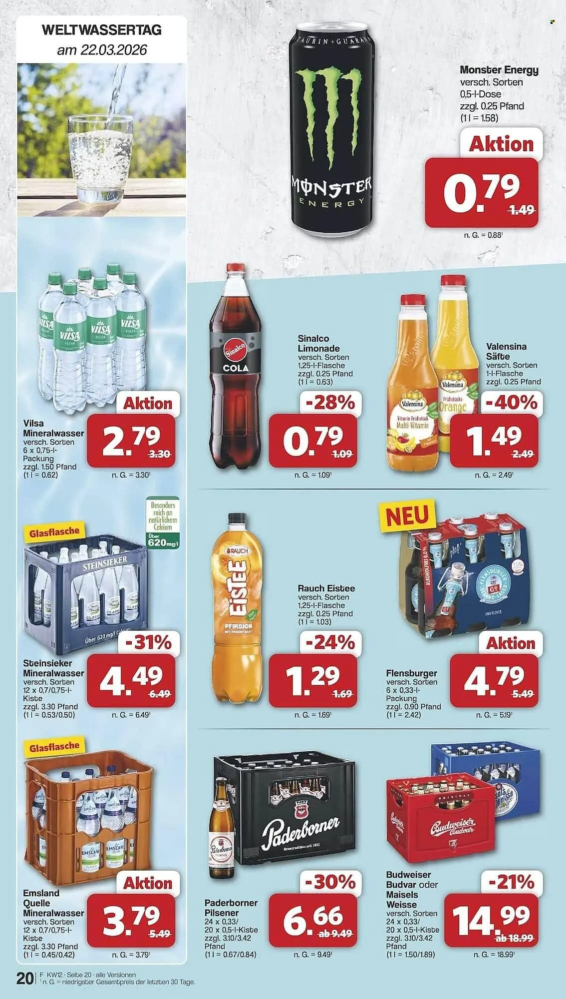 Famila Nord Ost Prospekt von 16. März bis 21. März 2026 - Prospekt seite 26