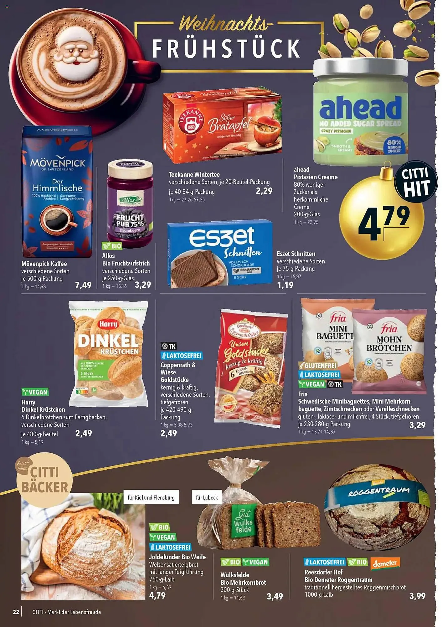 CITTI Markt Prospekt von 17. Dezember bis 24. Dezember 2025 - Prospekt seite 22