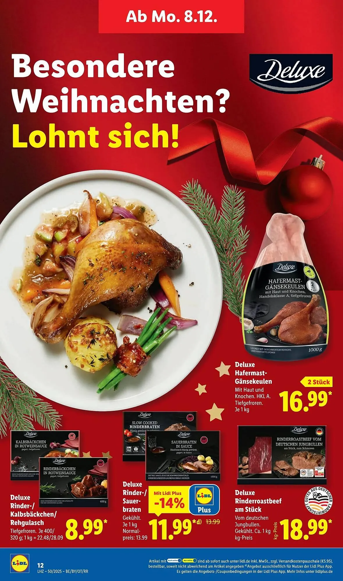 Lidl Prospekt von 8. Dezember bis 13. Dezember 2025 - Prospekt seite 22