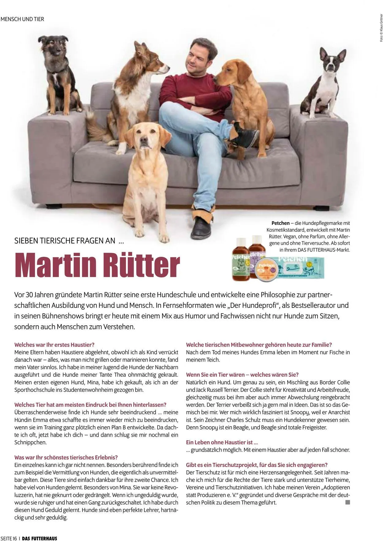 Futterhaus Aktueller Prospekt von 1. Dezember bis 31. Dezember 2025 - Prospekt seite 16