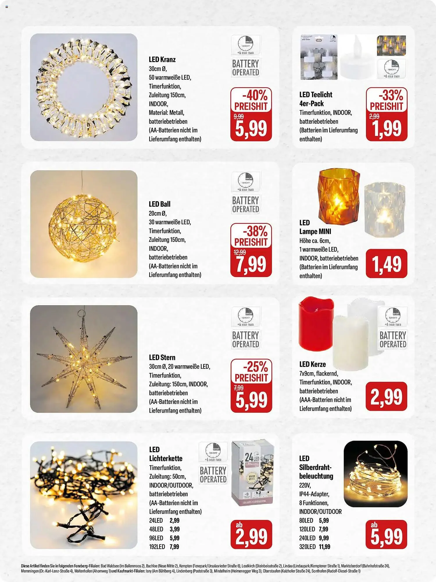 Feneberg Prospekt von 13. November bis 15. November 2025 - Prospekt seite 17