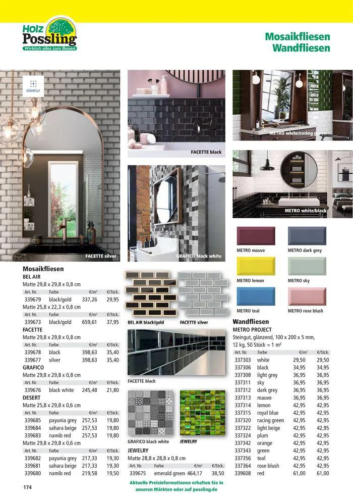 Holz-& Baukatalog 2024/25 von 27. März bis 31. Januar 2025 - Prospekt seite 174