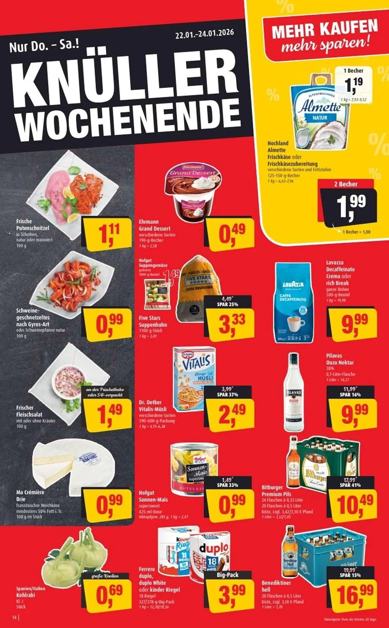 Markant Prospekt von 19. Januar bis 24. Januar 2026 - Prospekt seite 14