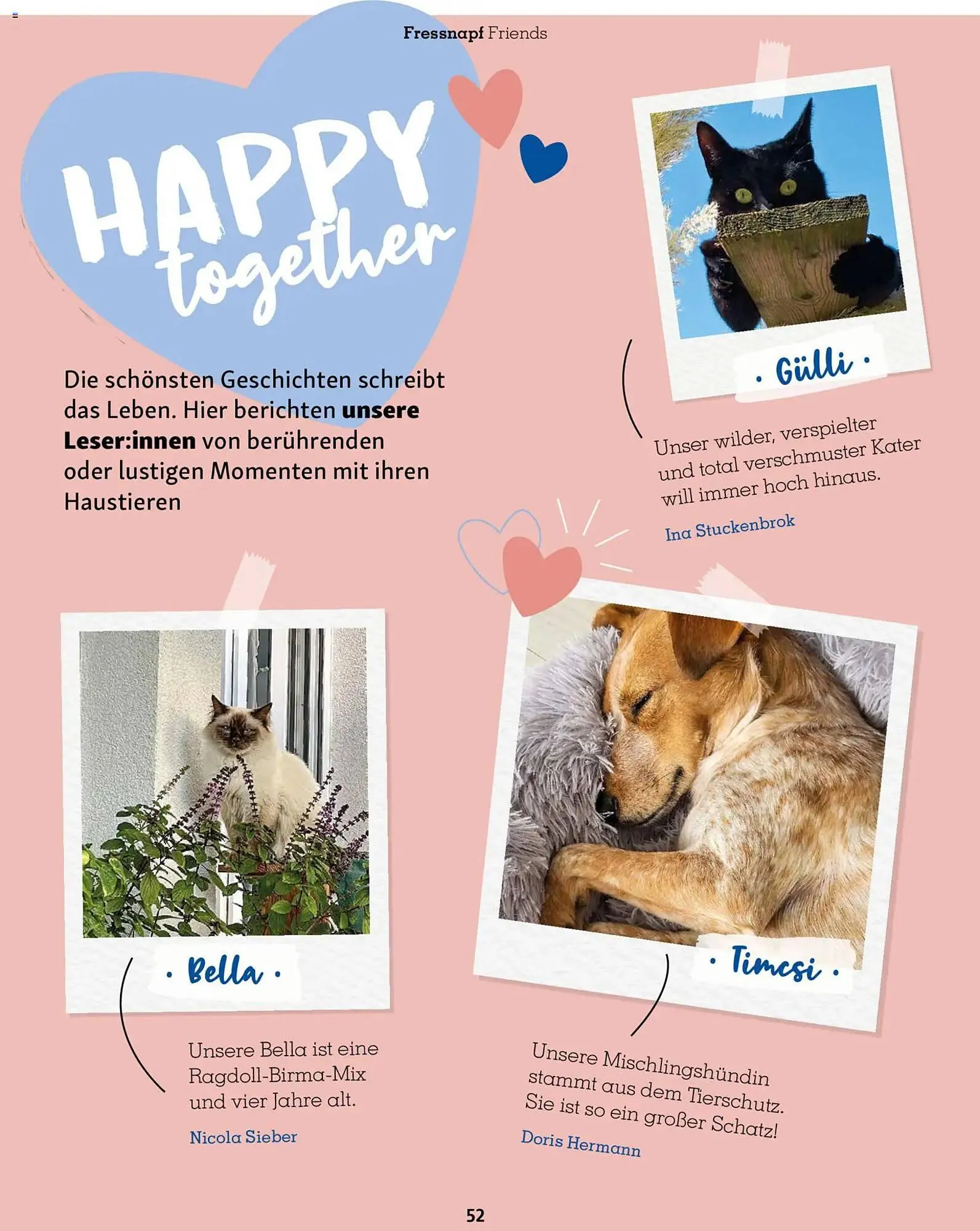 Fressnapf Magazin von 2. März bis 30. April 2026 - Prospekt seite 52