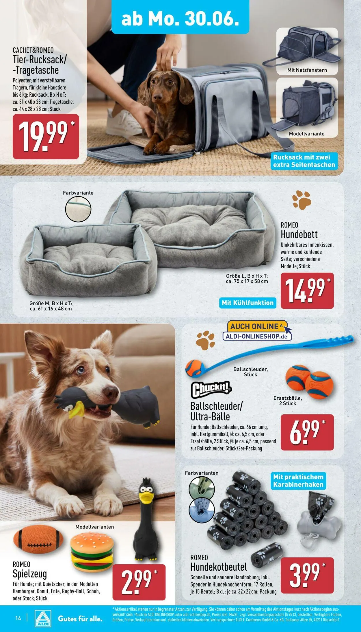 Aldi-Nord von 30. Juni bis 5. Juli 2025 - Prospekt seite 14