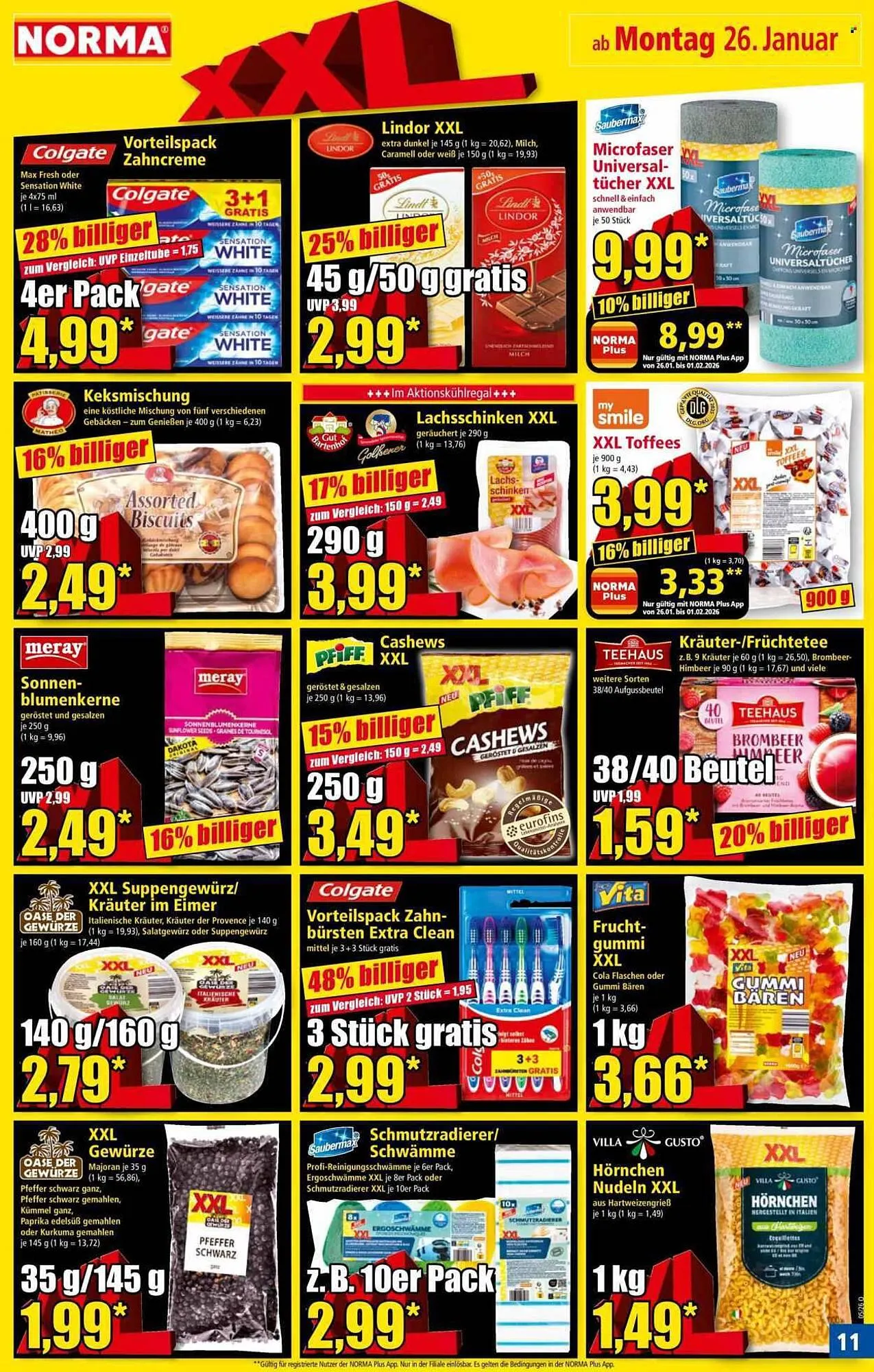 Norma Prospekt von 26. Januar bis 1. Februar 2026 - Prospekt seite 11