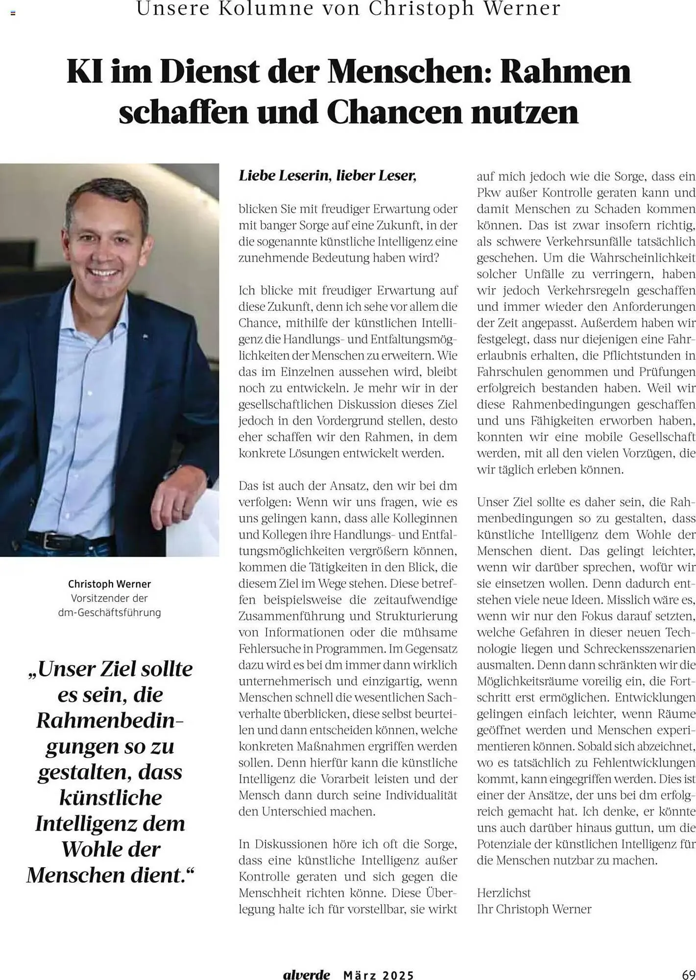 dm drogerie Prospekt von 1. März bis 31. März 2025 - Prospekt seite 69