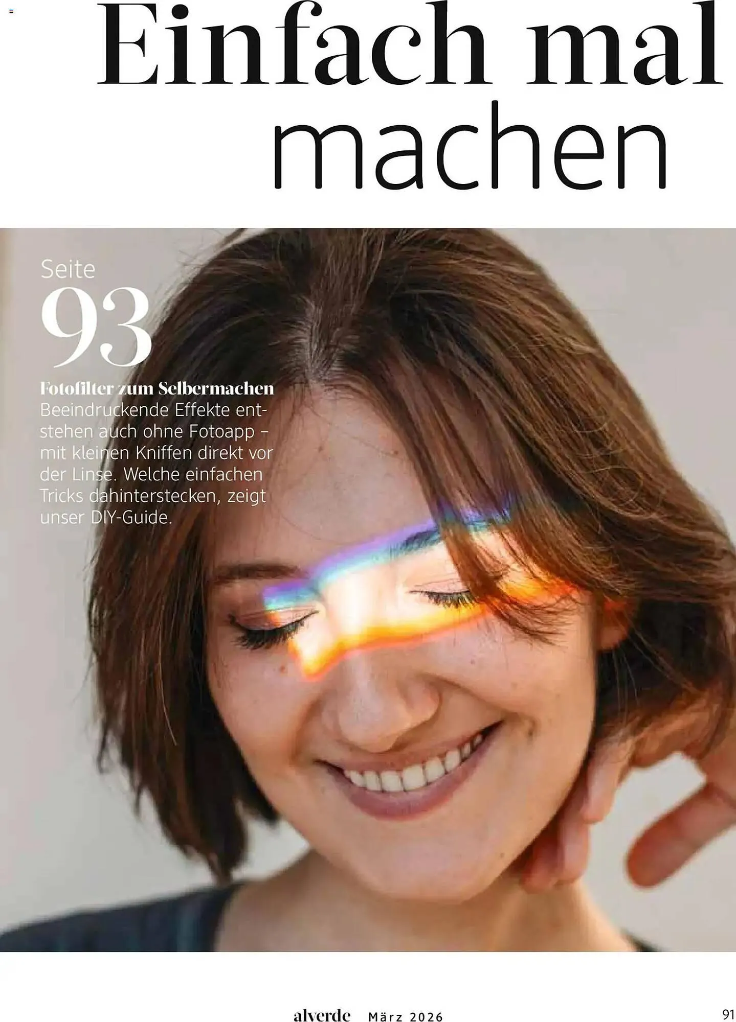 Dm drogerie Magazin von 1. März bis 31. März 2026 - Prospekt seite 91