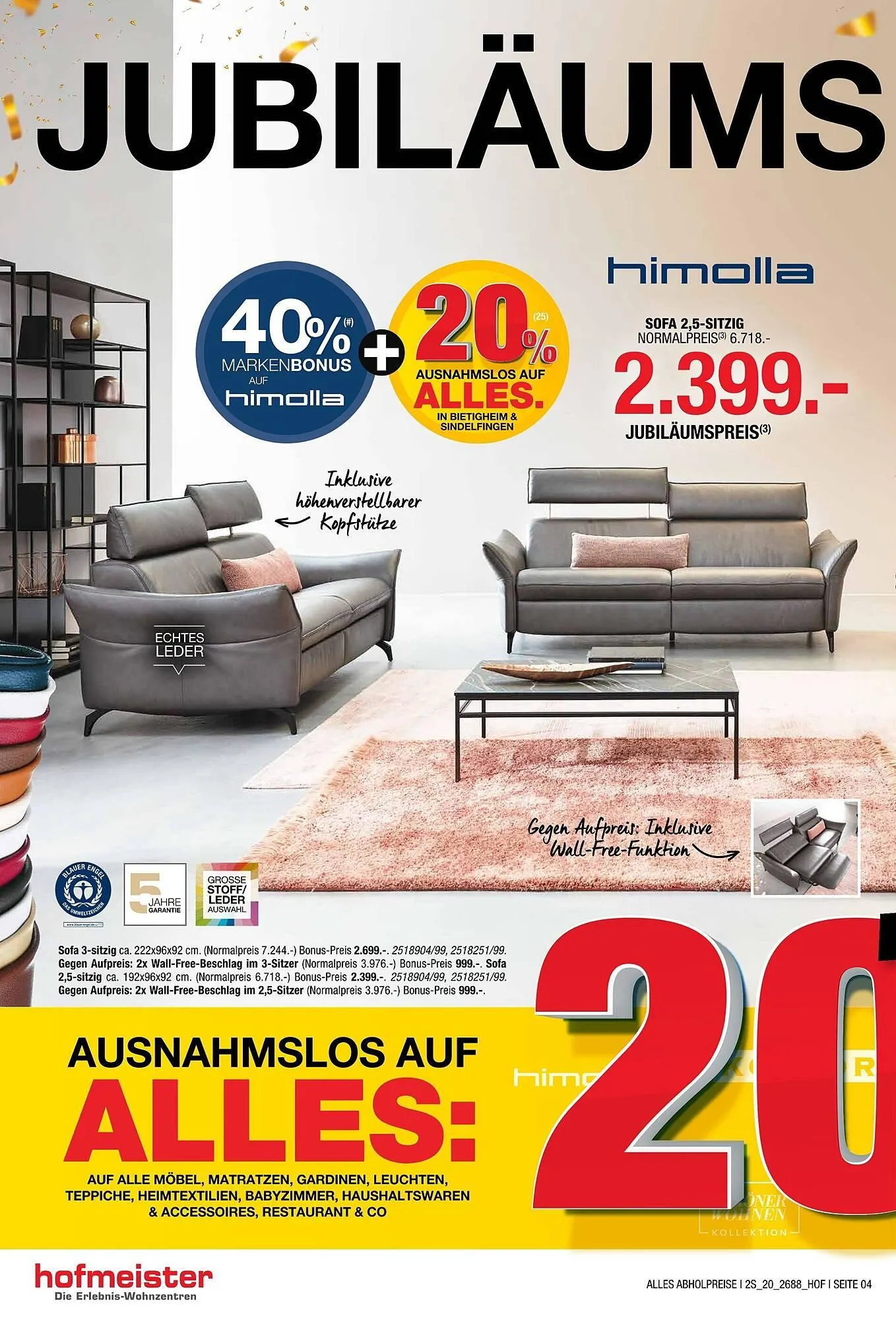 Hofmeister Prospekt von 21. Mai bis 31. Mai 2025 - Prospekt seite 4