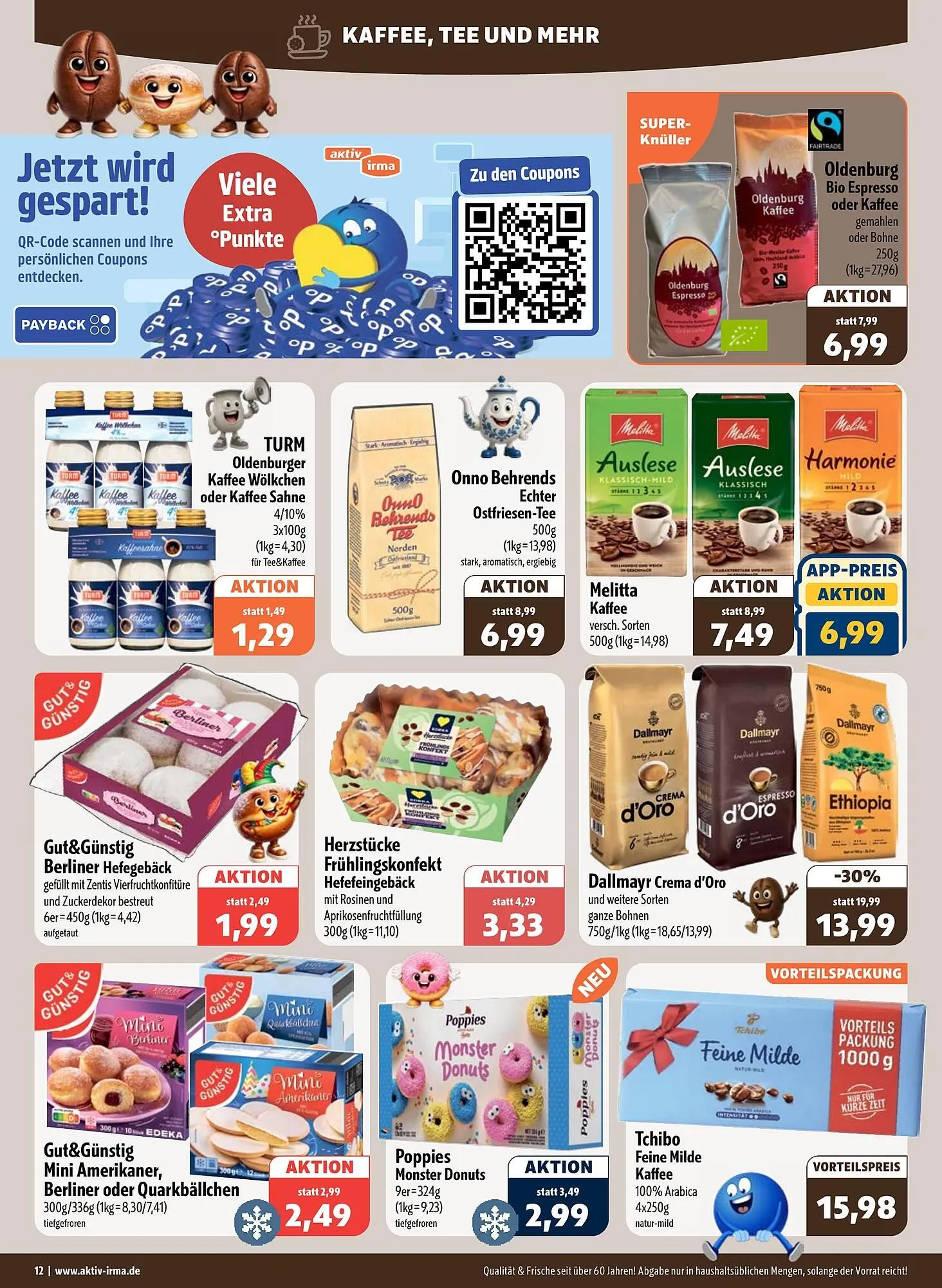 Aktiv Irma Prospekt von 16. Februar bis 21. Februar 2026 - Prospekt seite 12