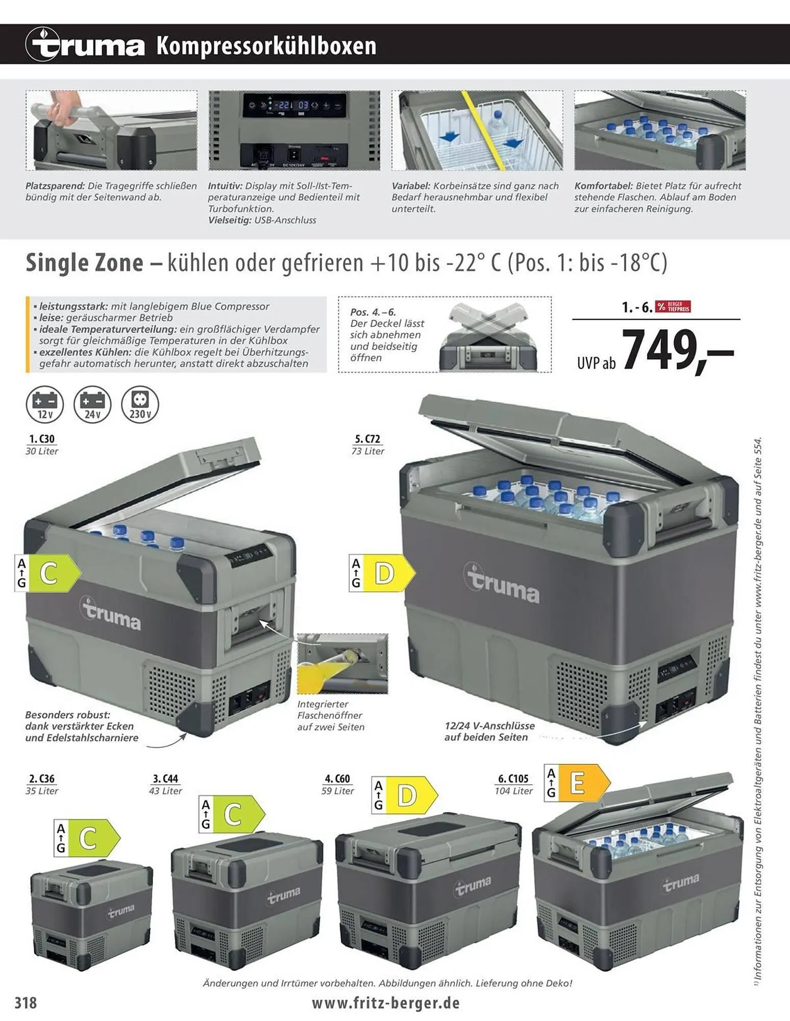 Fritz Berger Prospekt von 27. Mai bis 31. Dezember 2025 - Prospekt seite 318