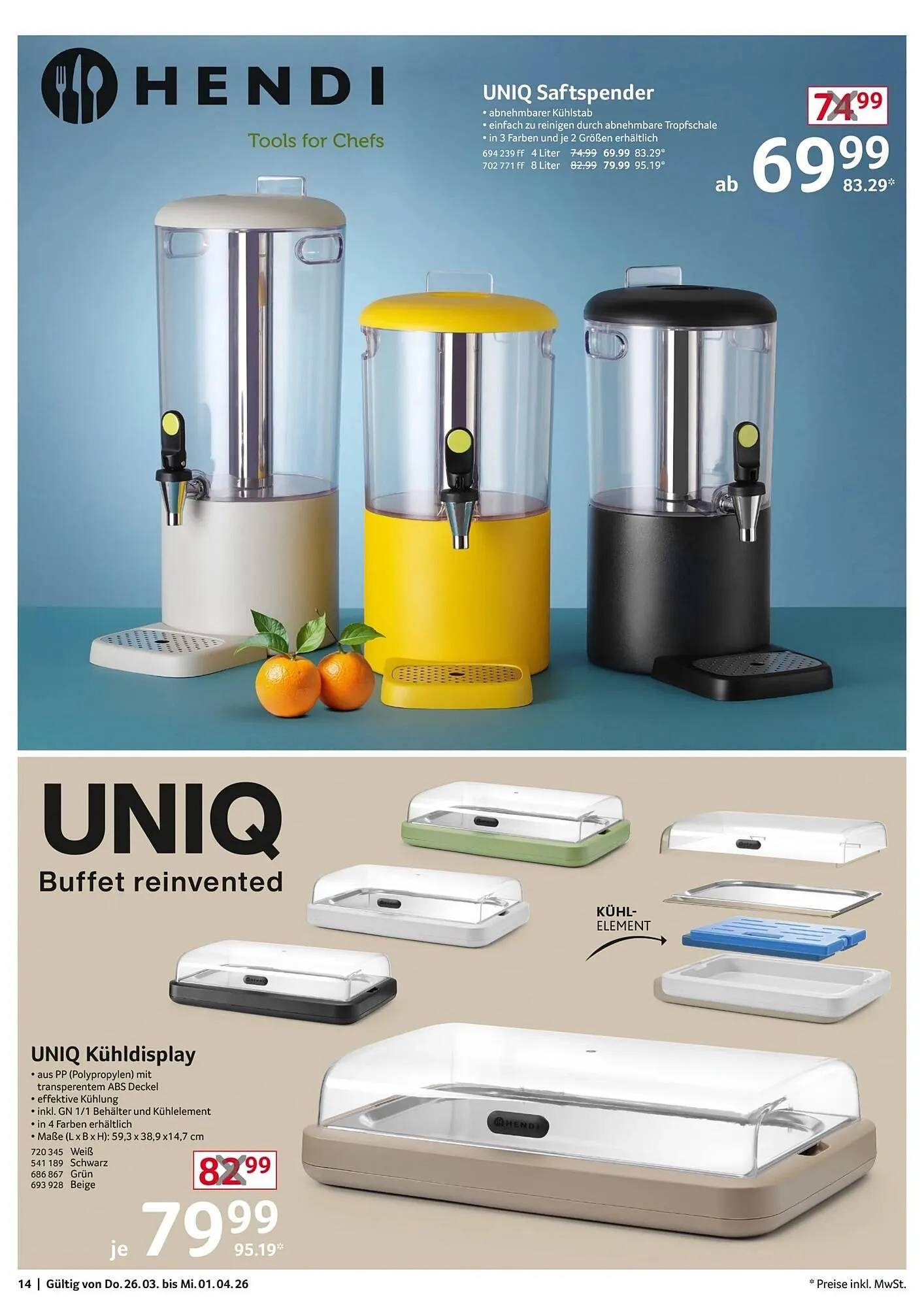 Selgros Prospekt von 26. März bis 2. April 2026 - Prospekt seite 14