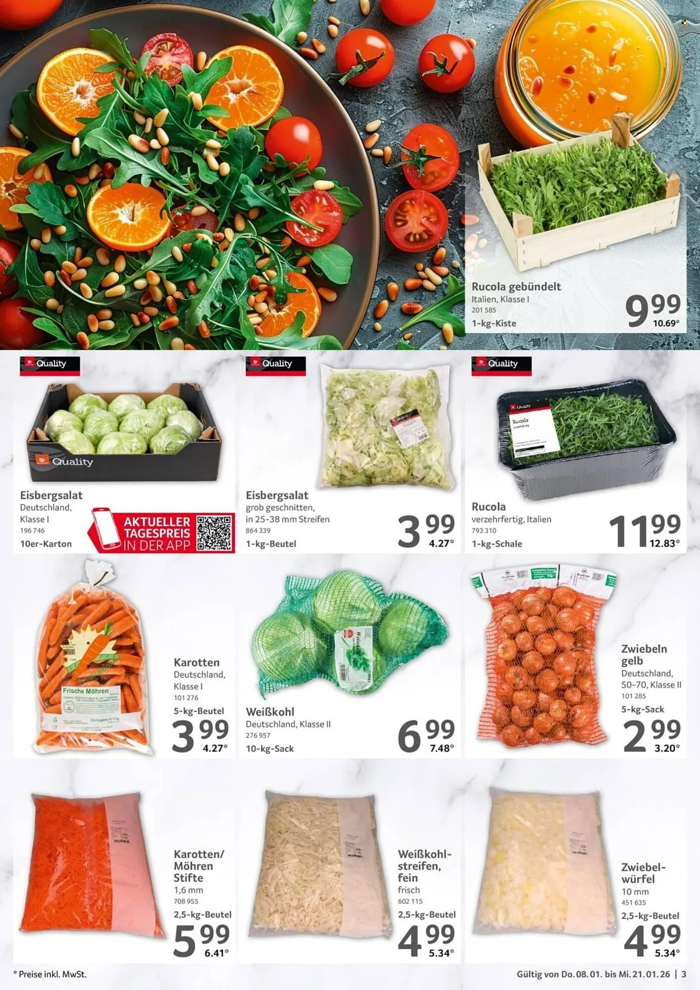 Selgros Prospekt von 8. Januar bis 21. Januar 2026 - Prospekt seite 3