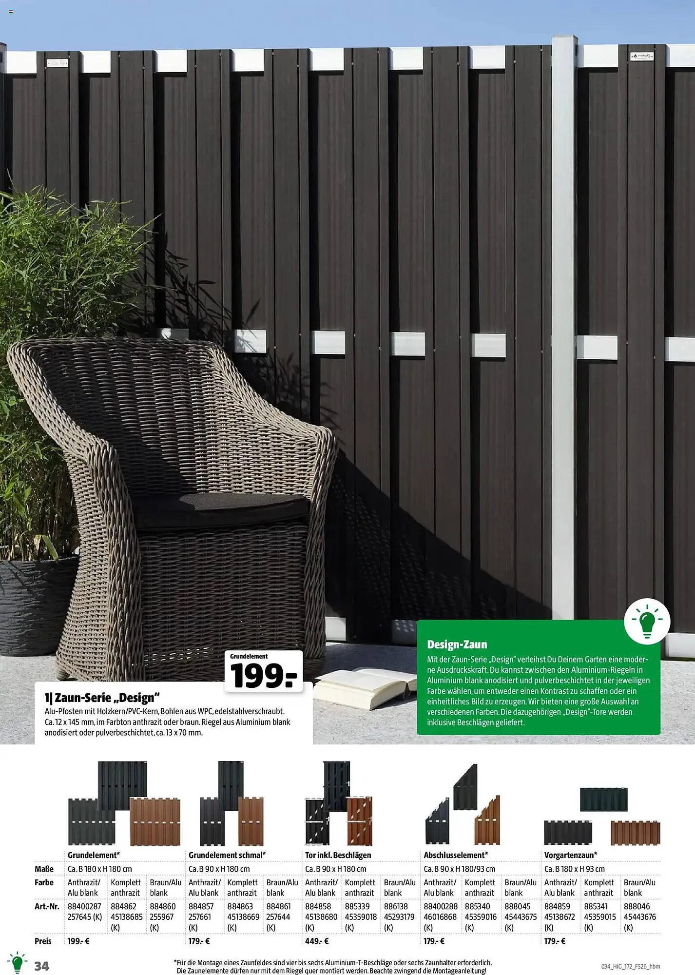 Hagebau Prospekt von 2. März bis 31. Dezember 2026 - Prospekt seite 34