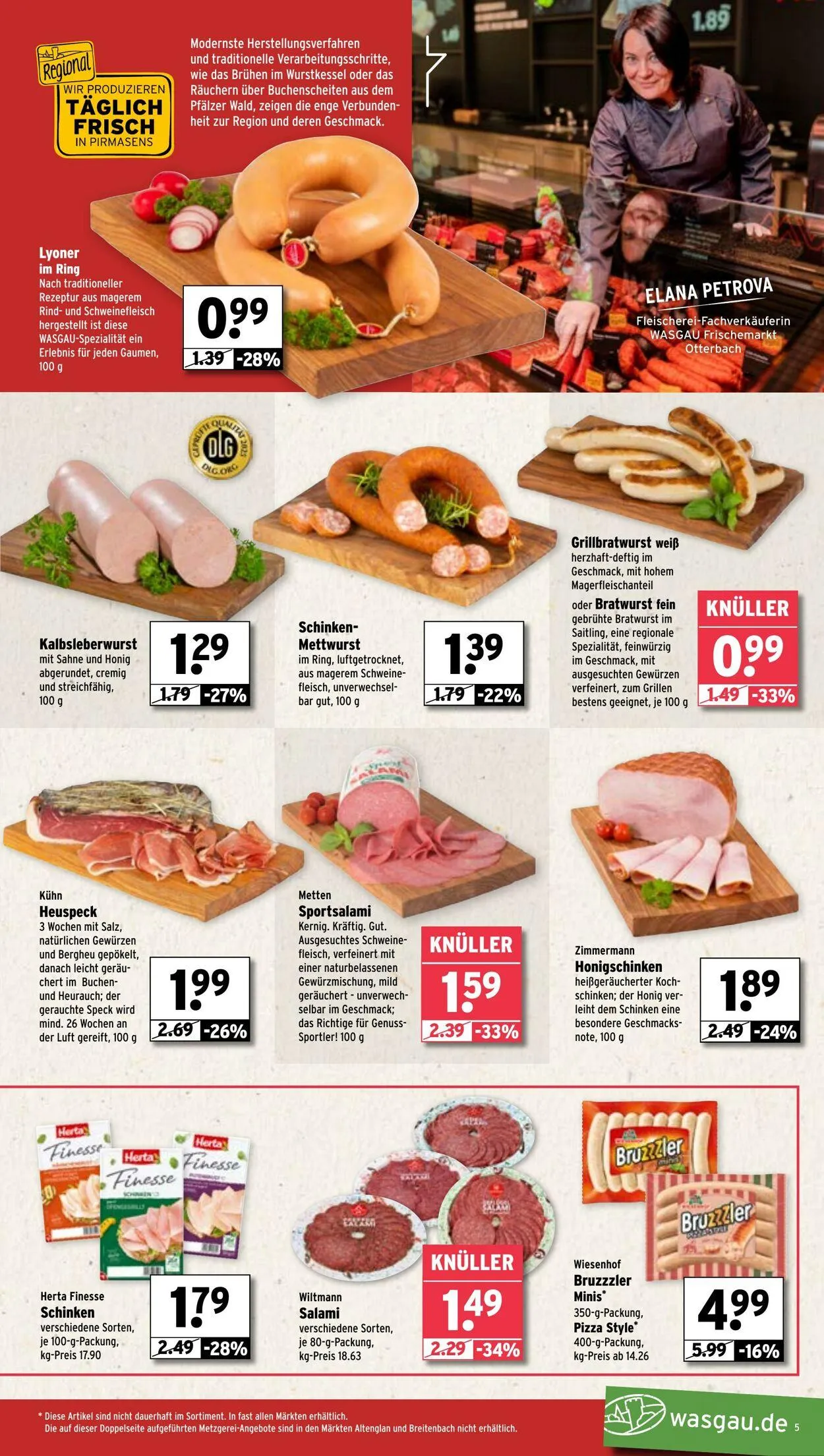 Wasgau von 9. Juni bis 14. Juni 2025 - Prospekt seite 5