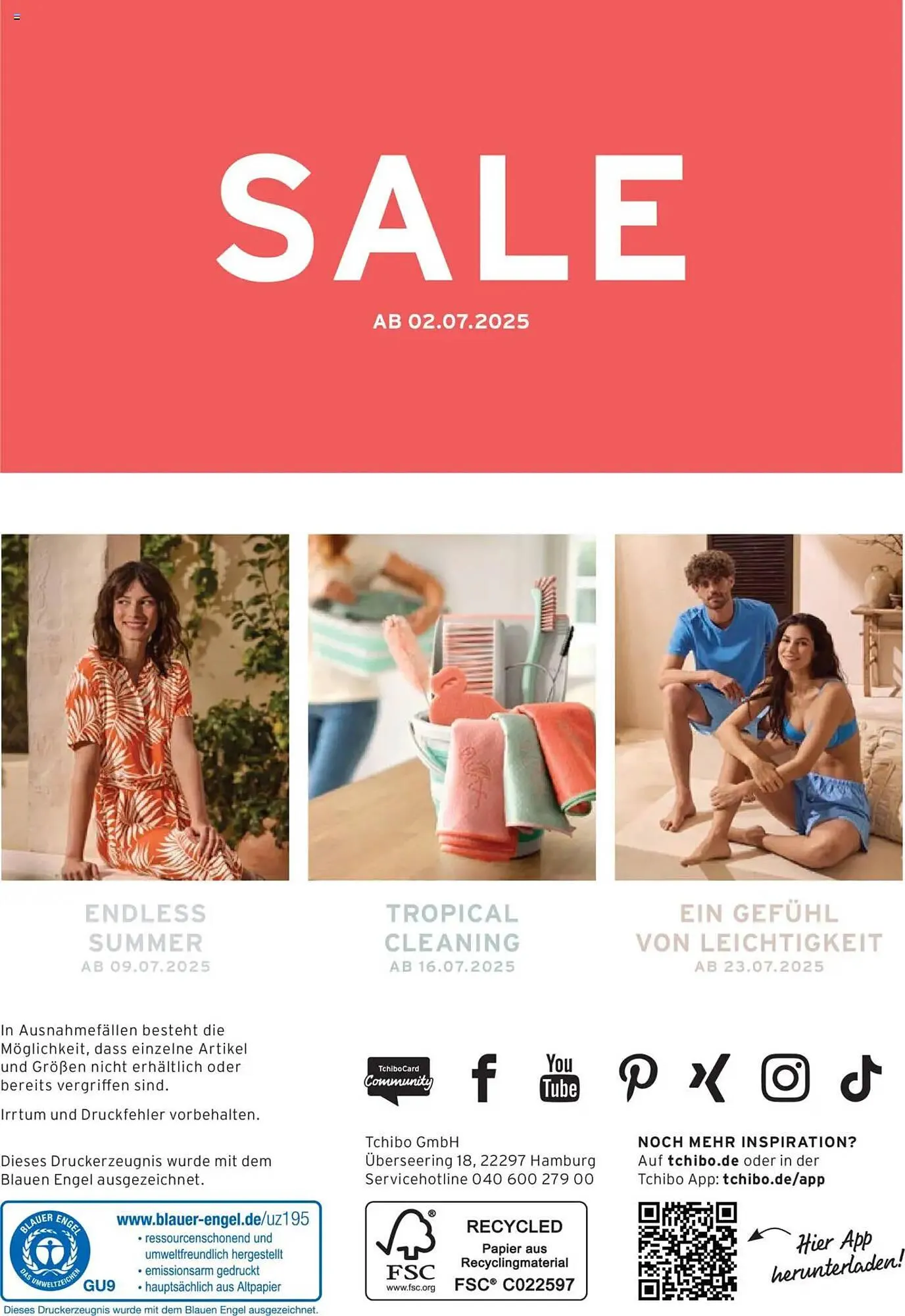 Tchibo Prospekt von 25. Juni bis 15. Juli 2025 - Prospekt seite 32