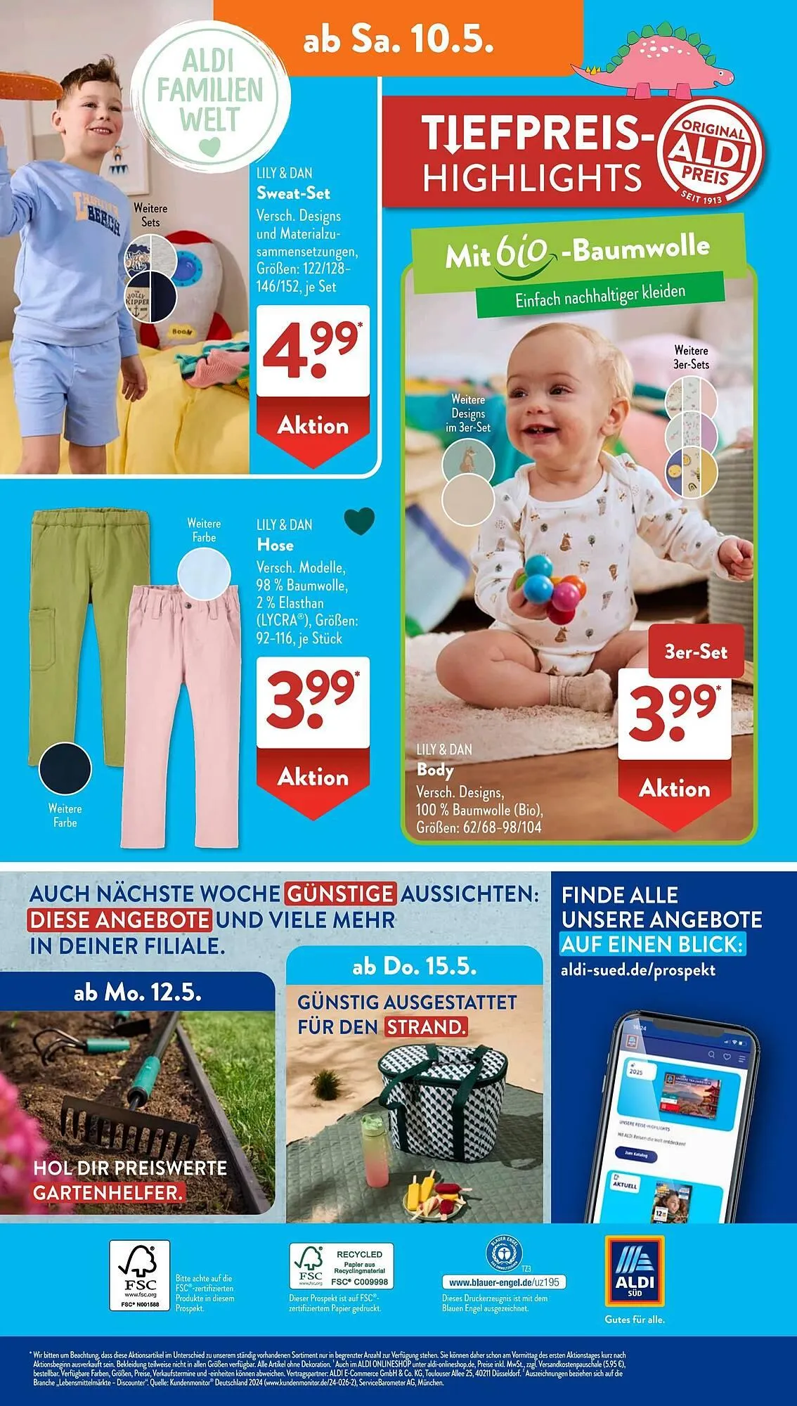 Aldi Süd Prospekt von 5. Mai bis 11. Mai 2025 - Prospekt seite 20
