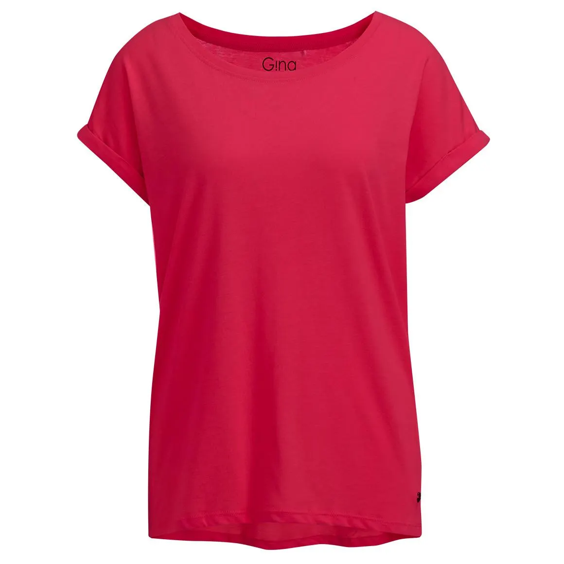 Damen T-Shirt mit Rundhalsausschnitt