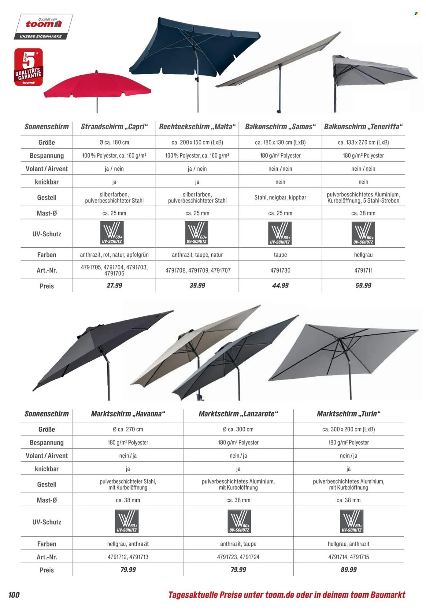 Toom Baumarkt Prospekt von 14. Februar bis 30. April 2026 - Prospekt seite 100